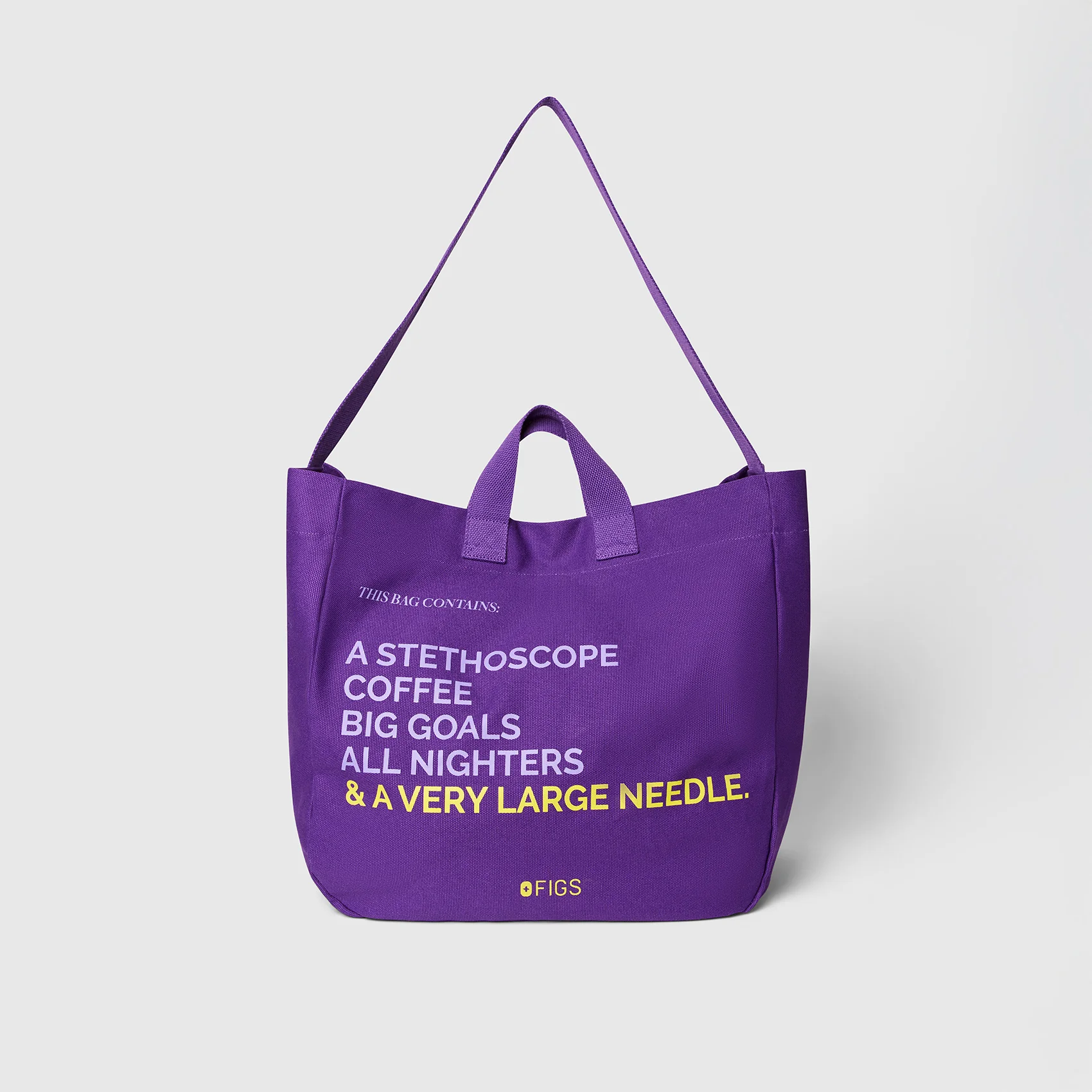 Purple Pulse A Very Large Needle Tote - Image 2