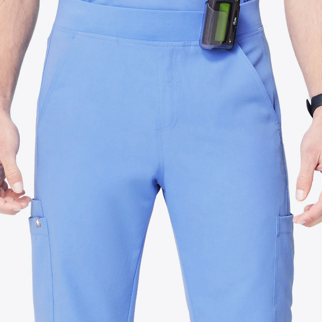 Men's Ceil Blue Axim™ - Cargo Scrub Pants - Image 12