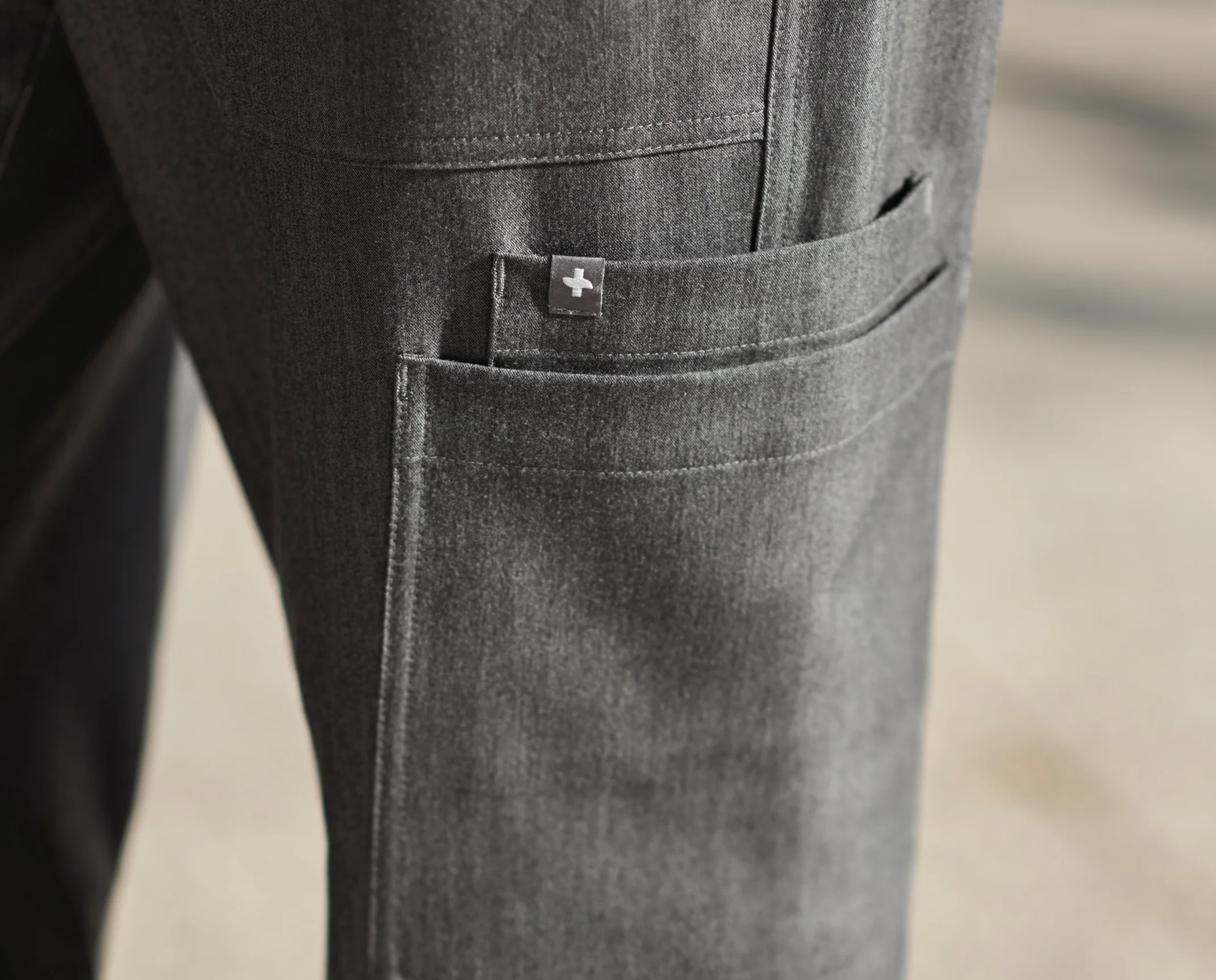 Men's Royal Blue Axim™ - Short Cargo Scrub Pants - Image 7