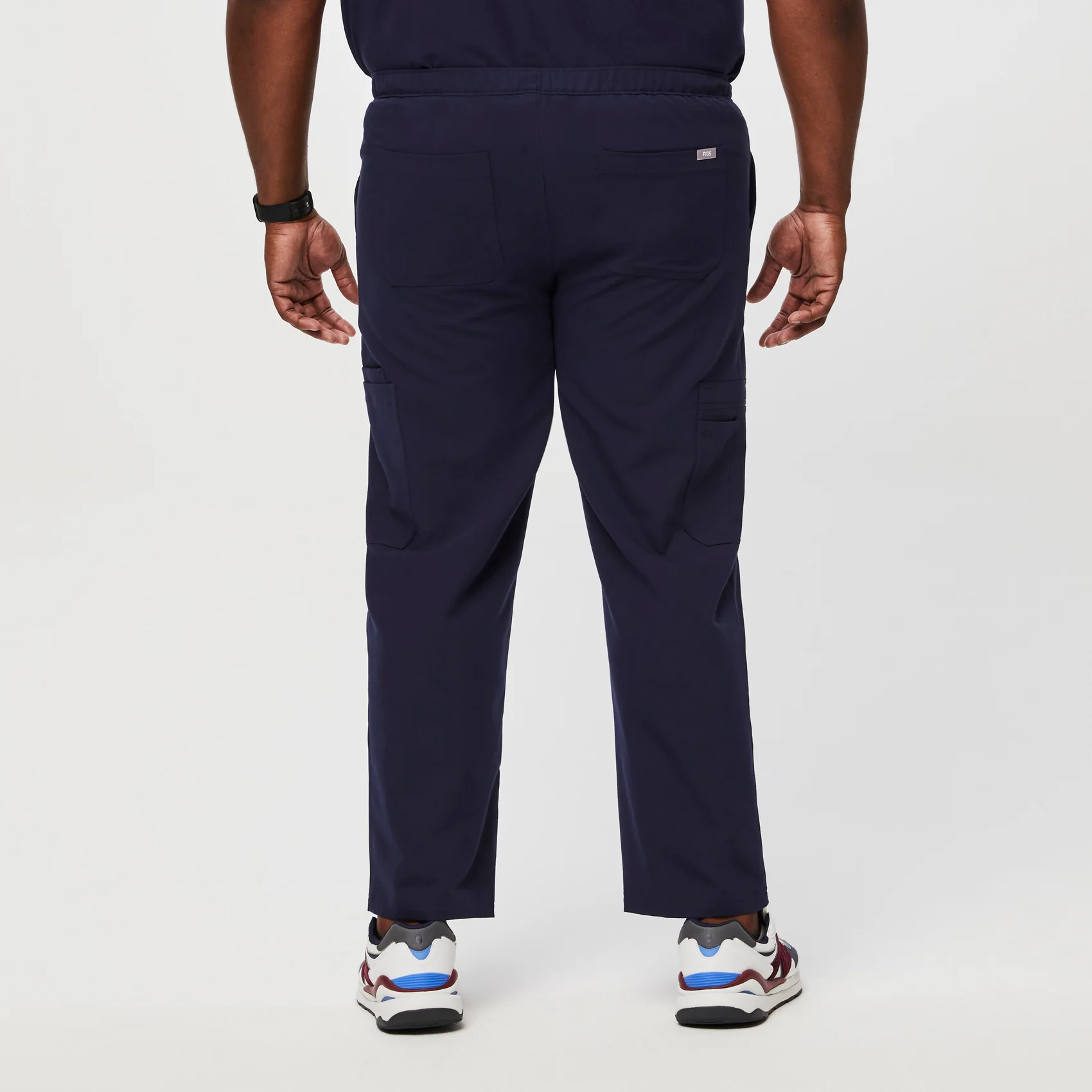 men's Navy Cairo™ - Tall Cargo Scrub Pants (3XL - 6XL) - Image 4