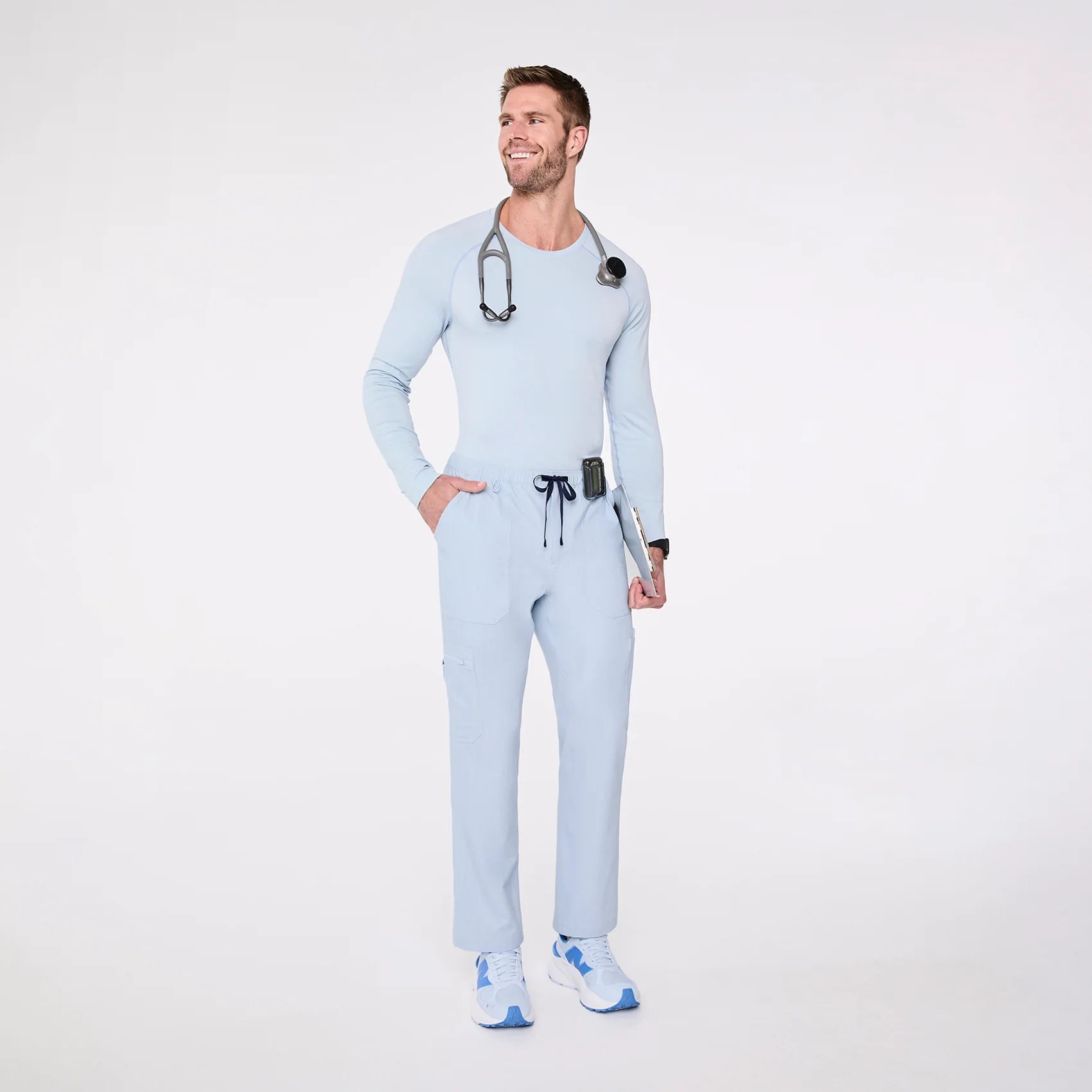 men's Chambray Cairo - Tall Cargo Scrub Pant™ - Image 2
