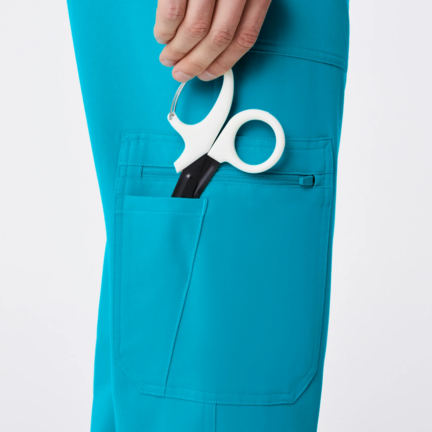 men's Teal Cairo - Tall Cargo Scrub Pant™ - Image 7