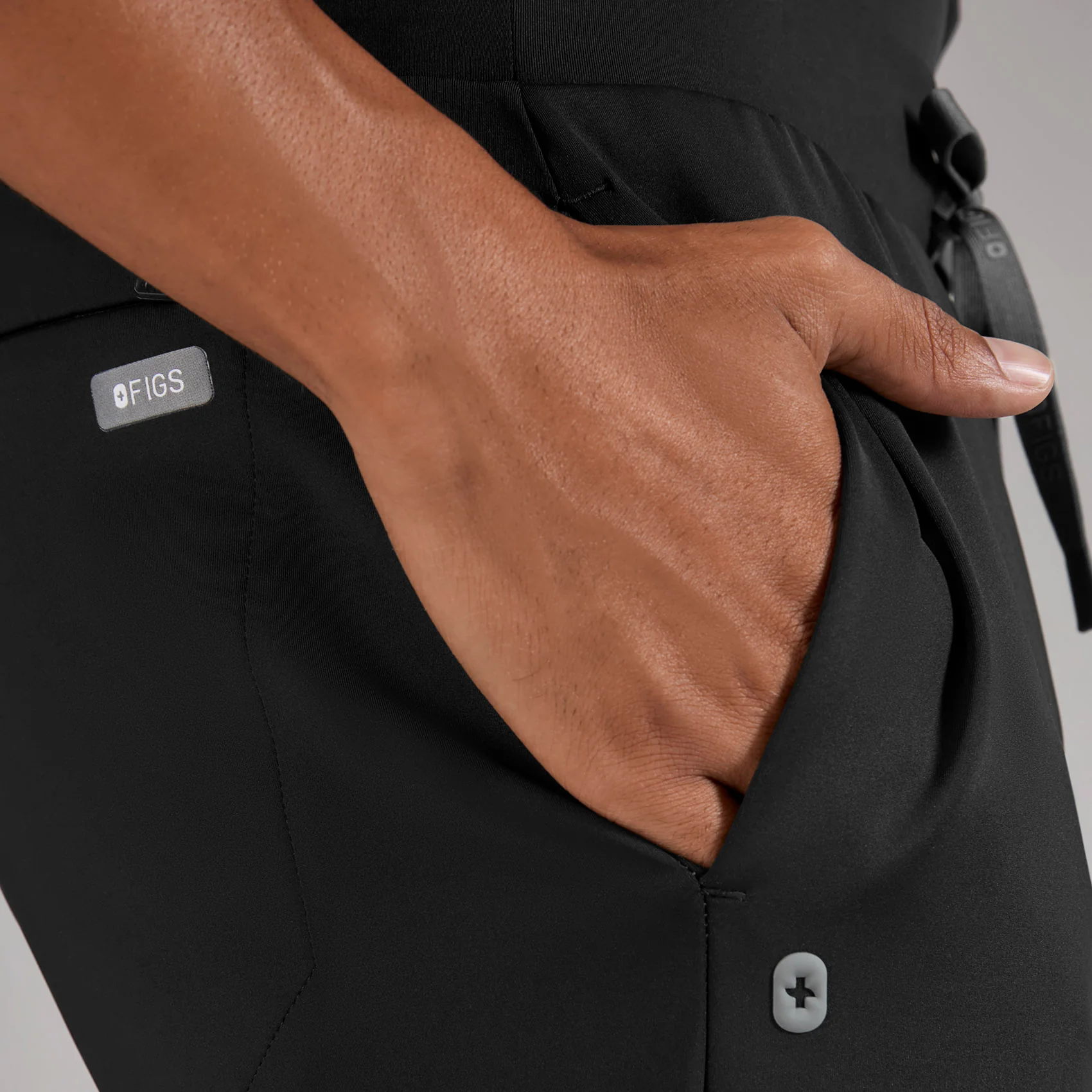 men's Black Forster FORMx Jogger -Tall Scrub Pant™ - Image 7