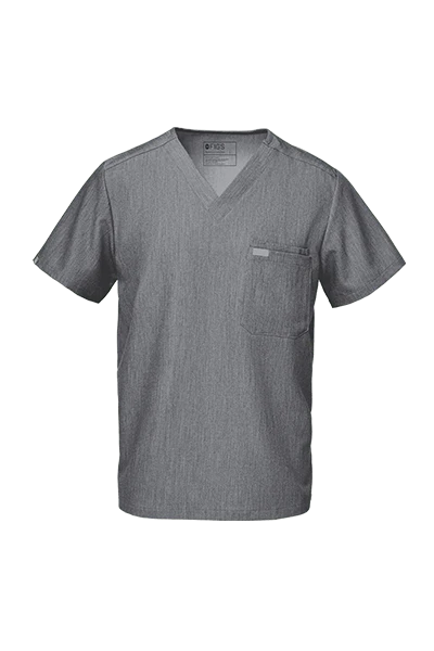 men's Graphite Leon™- Three-Pocket Scrub Top (3XL - 6XL) - Image 8