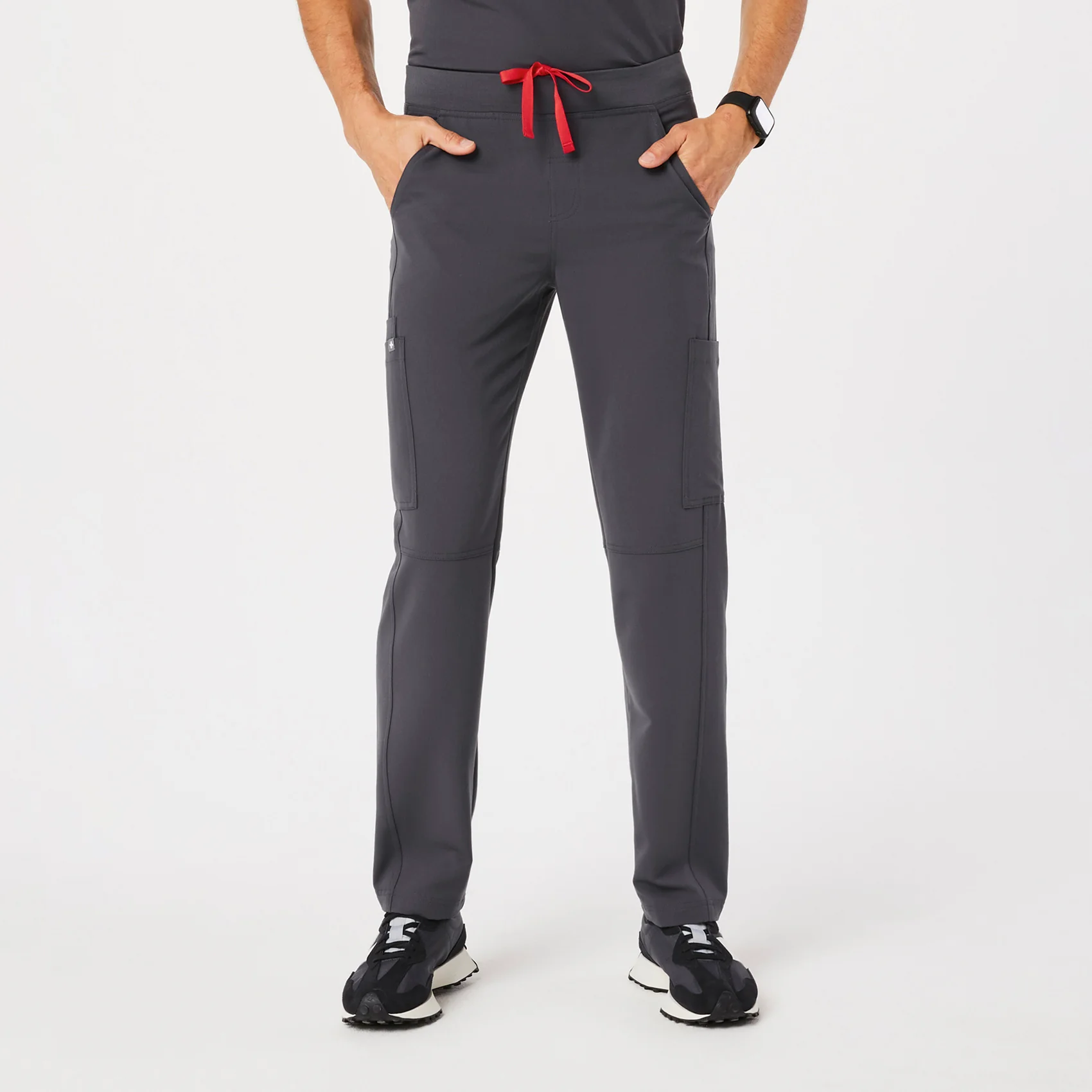 men's Charcoal Axim™ - Cargo Scrub Pants (3XL - 6XL)