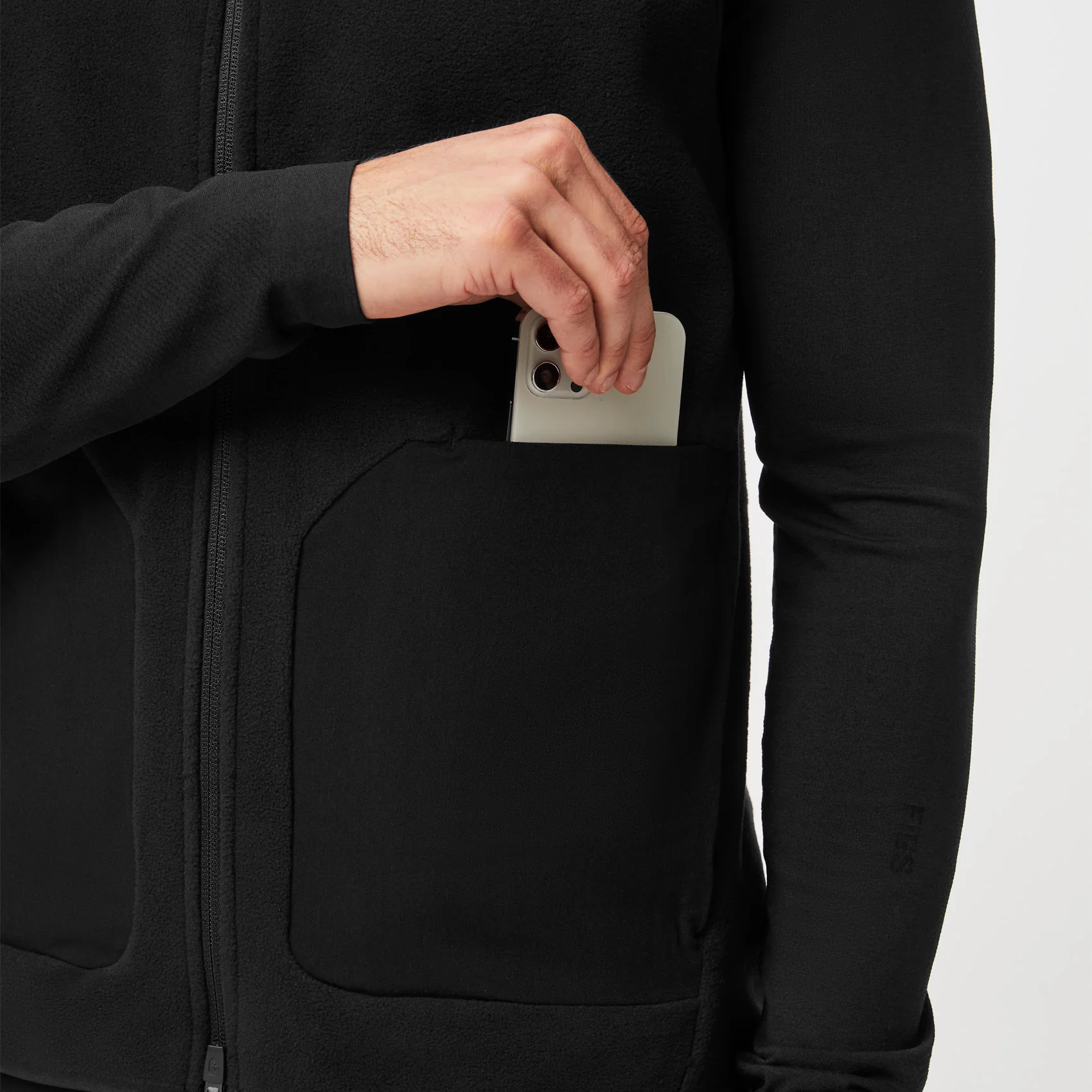 Men's Black On-Shift™ - Fleece Vest - Image 8