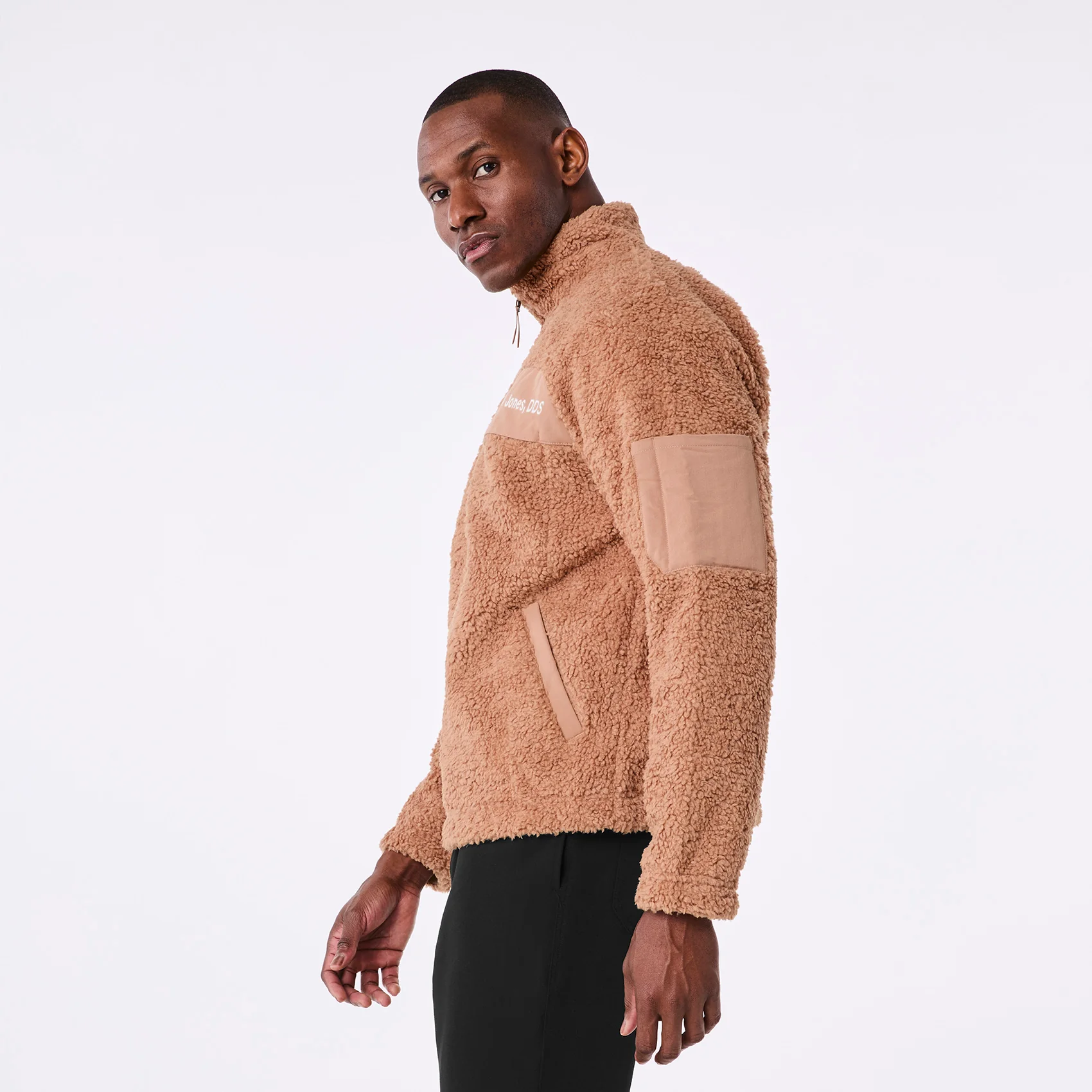 men's Macchiato On-Shift High Pile - Fleece Bomber Jacket™ - Image 3