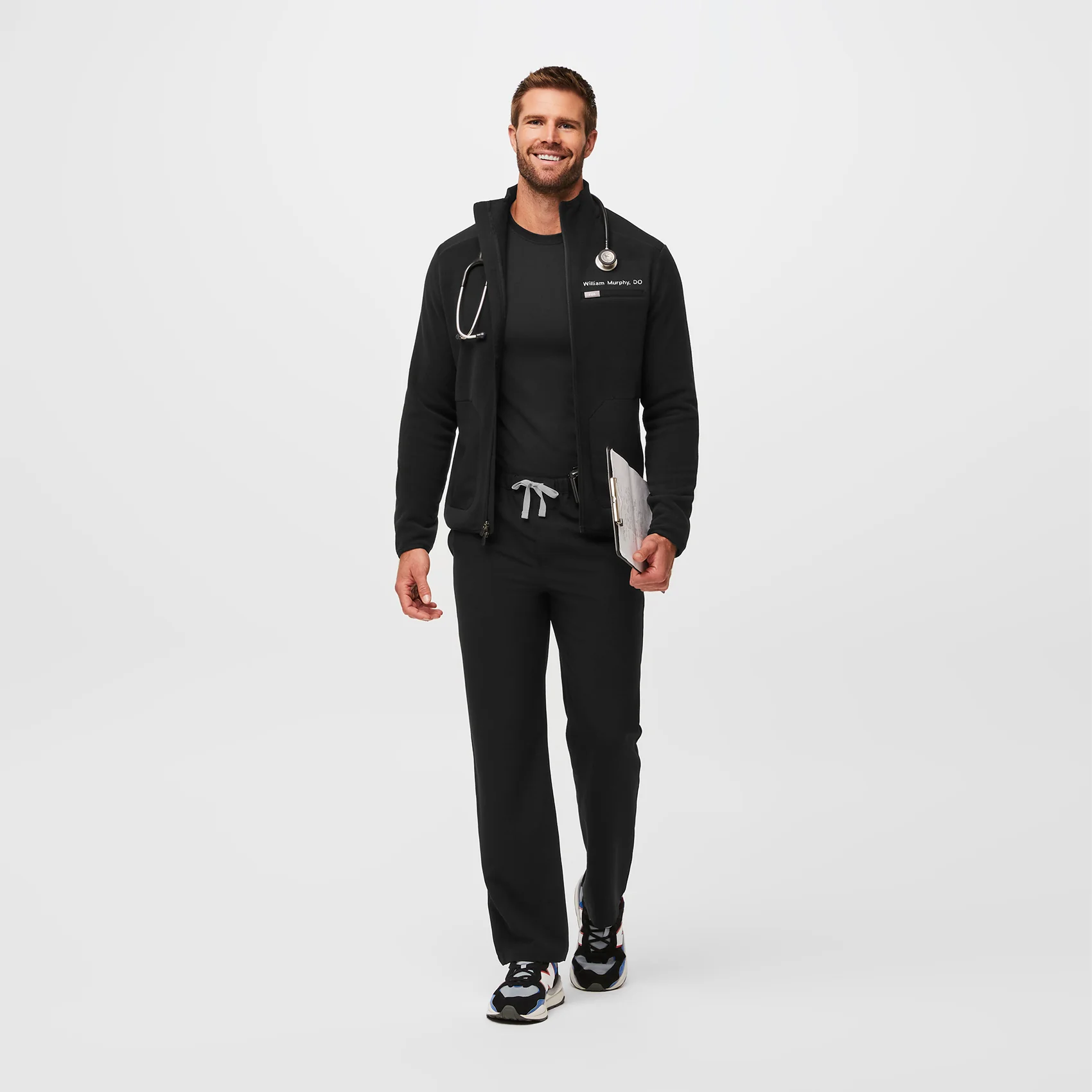men's Black Pisco™ Basic Scrub Pants (3XL - 6XL) - Image 2