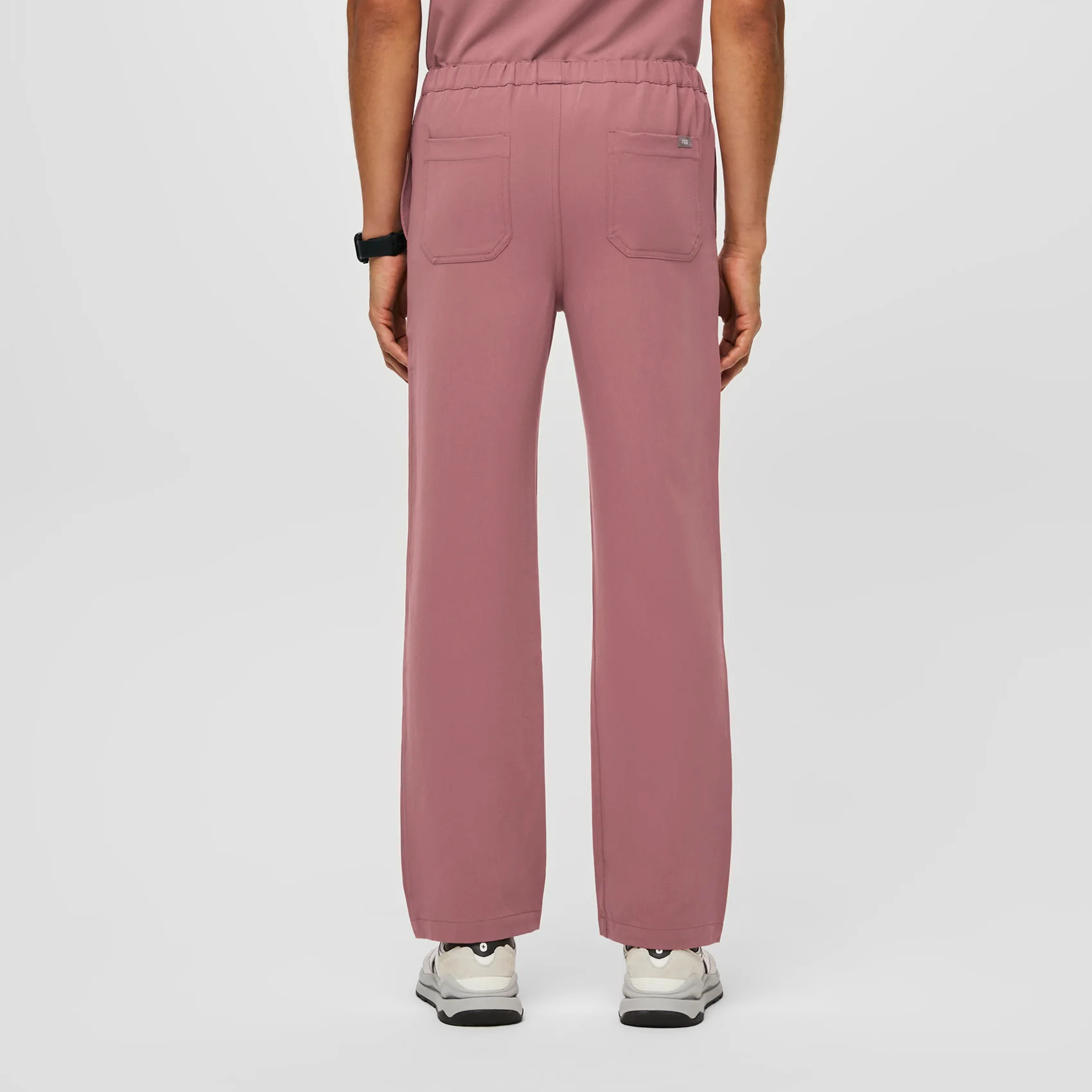 men's Mauve Pisco™- Short Basic Scrub Pants (3XL - 6XL) - Image 4