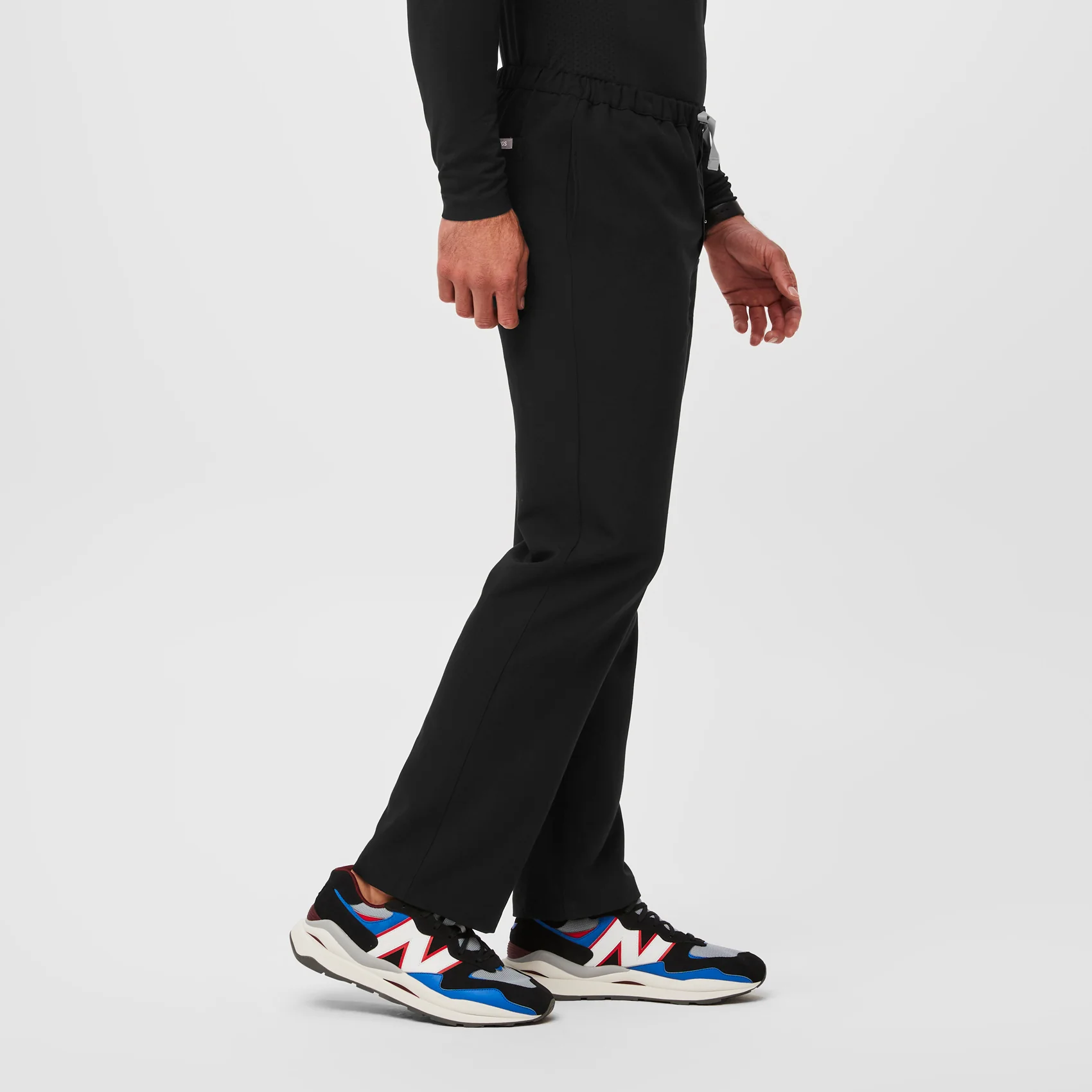Men's Black Pisco™ - Tall Basic Scrub Pants - Image 3