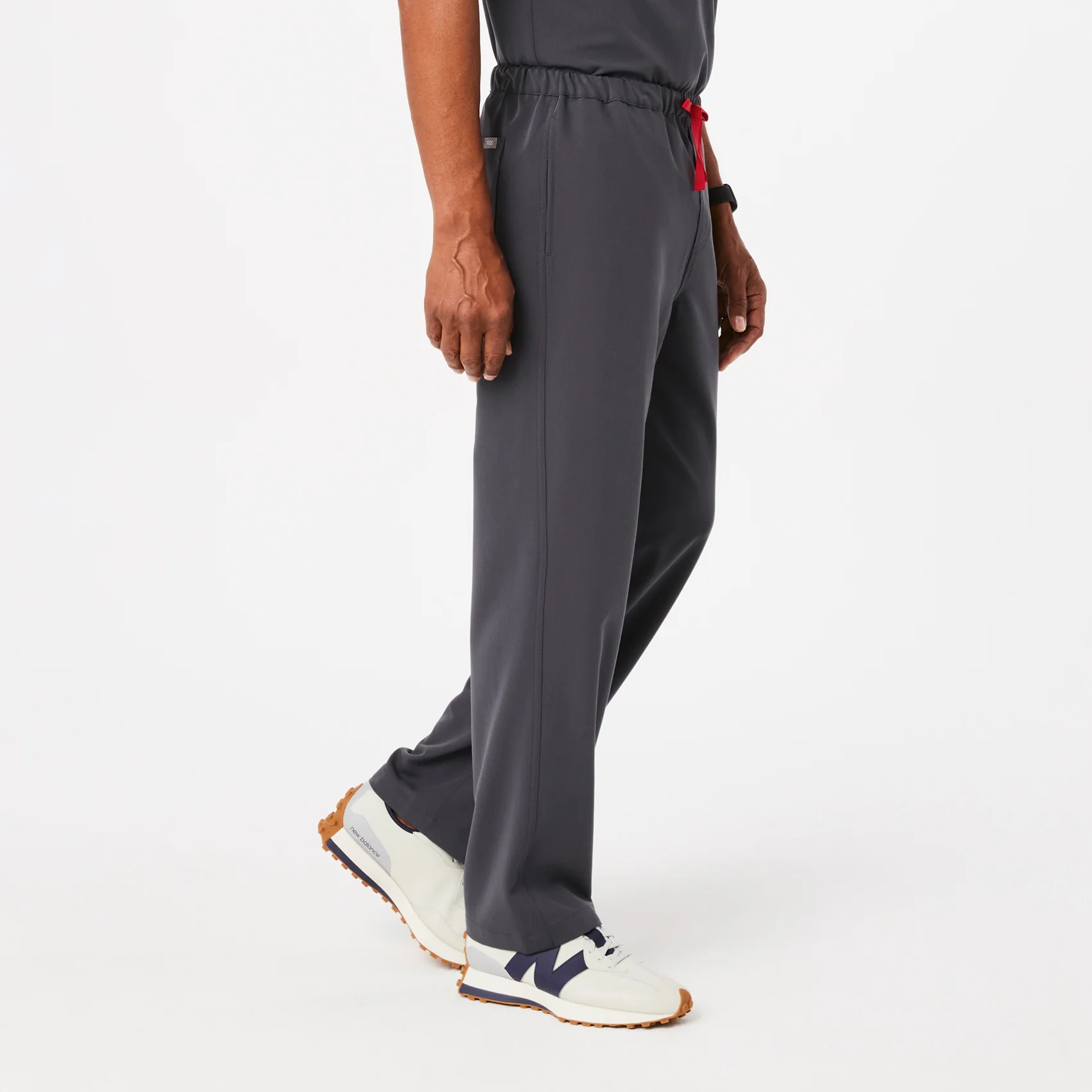 men's Charcoal Pisco™ - Tall Basic Scrub Pants (3XL - 6XL) - Image 3