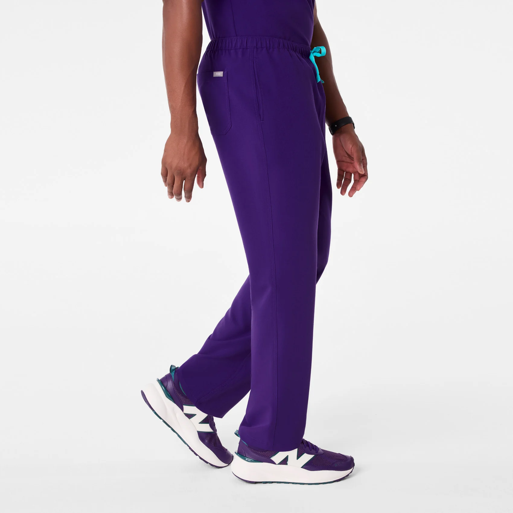 men's Purple Pulse Pisco - Tall Basic Scrub Pant™ - Image 3