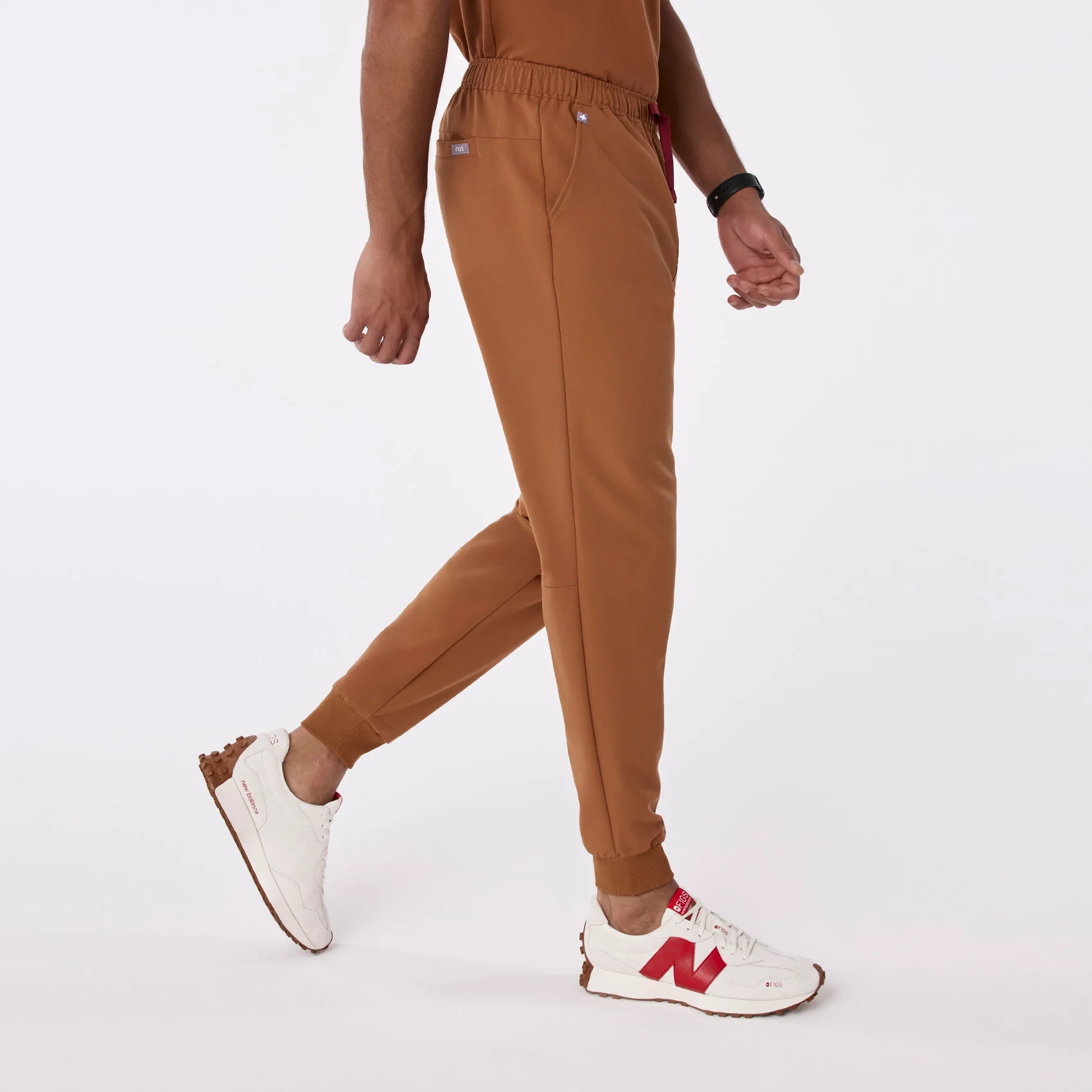 men's Mocha Tansen - Jogger Scrub Pant™ - Image 3