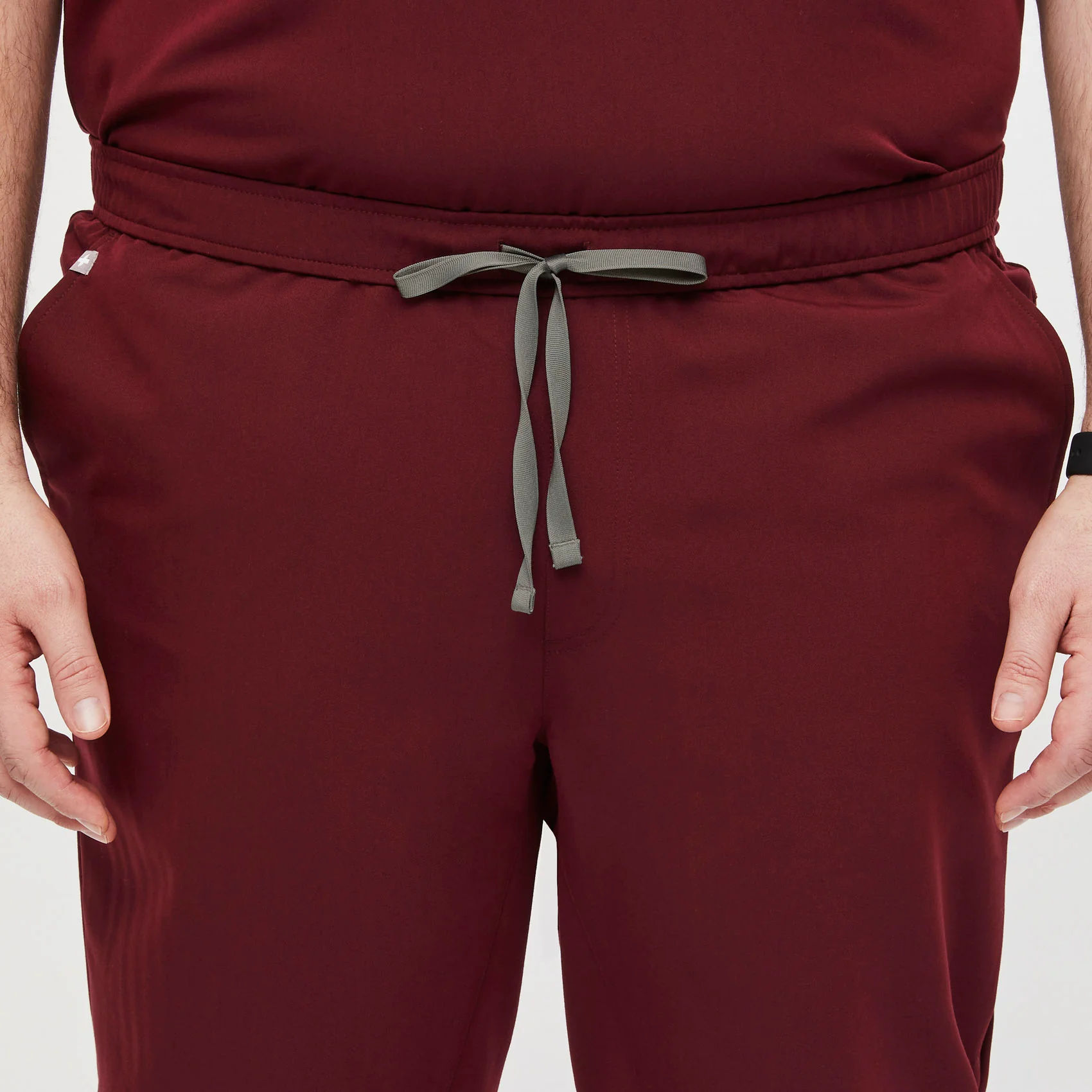 men's Burgundy Tansen™ Jogger Scrub Pants (3XL - 6XL) - Image 5