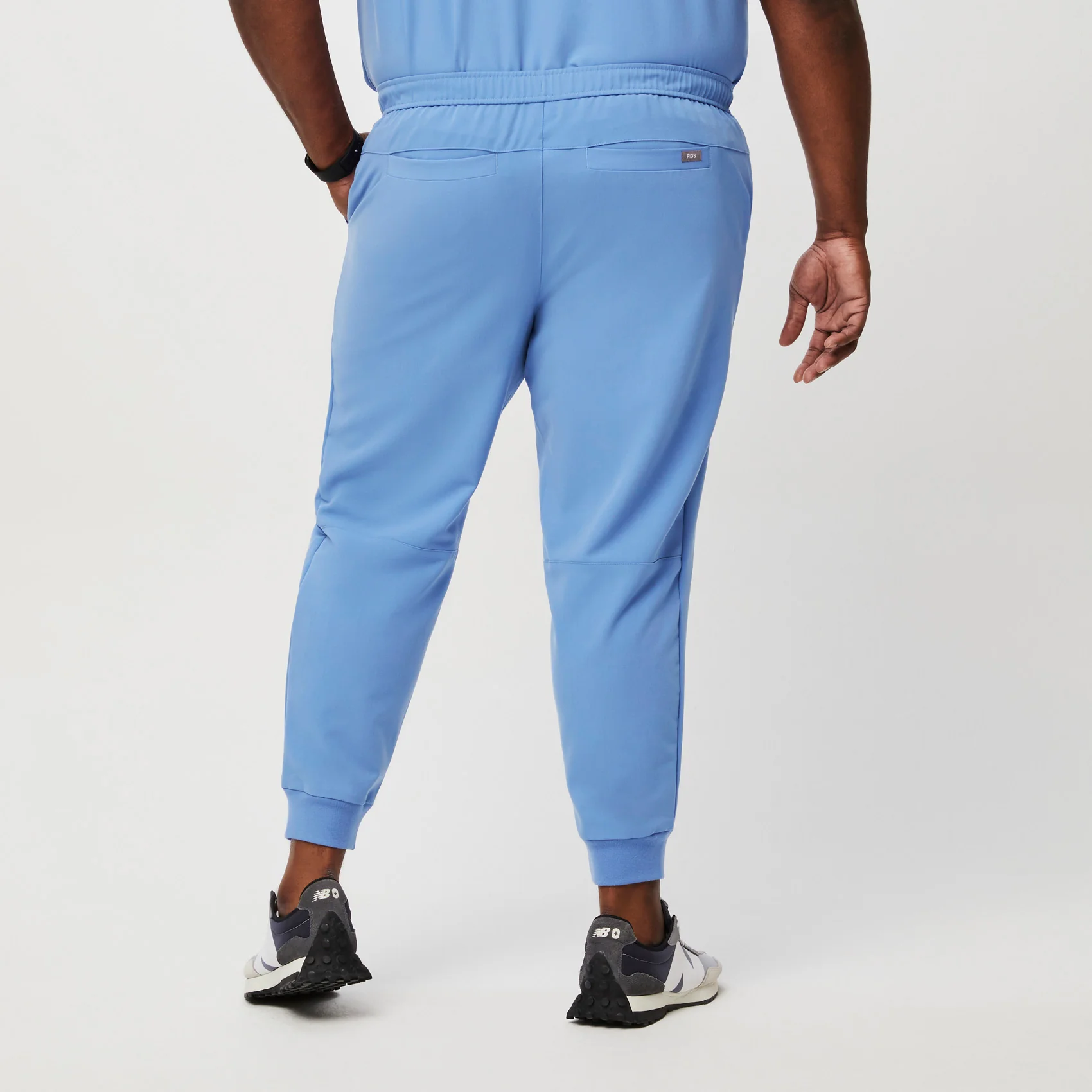 men's Ceil Blue Tansen™ - Jogger Scrub Pants (3XL - 6XL) - Image 4