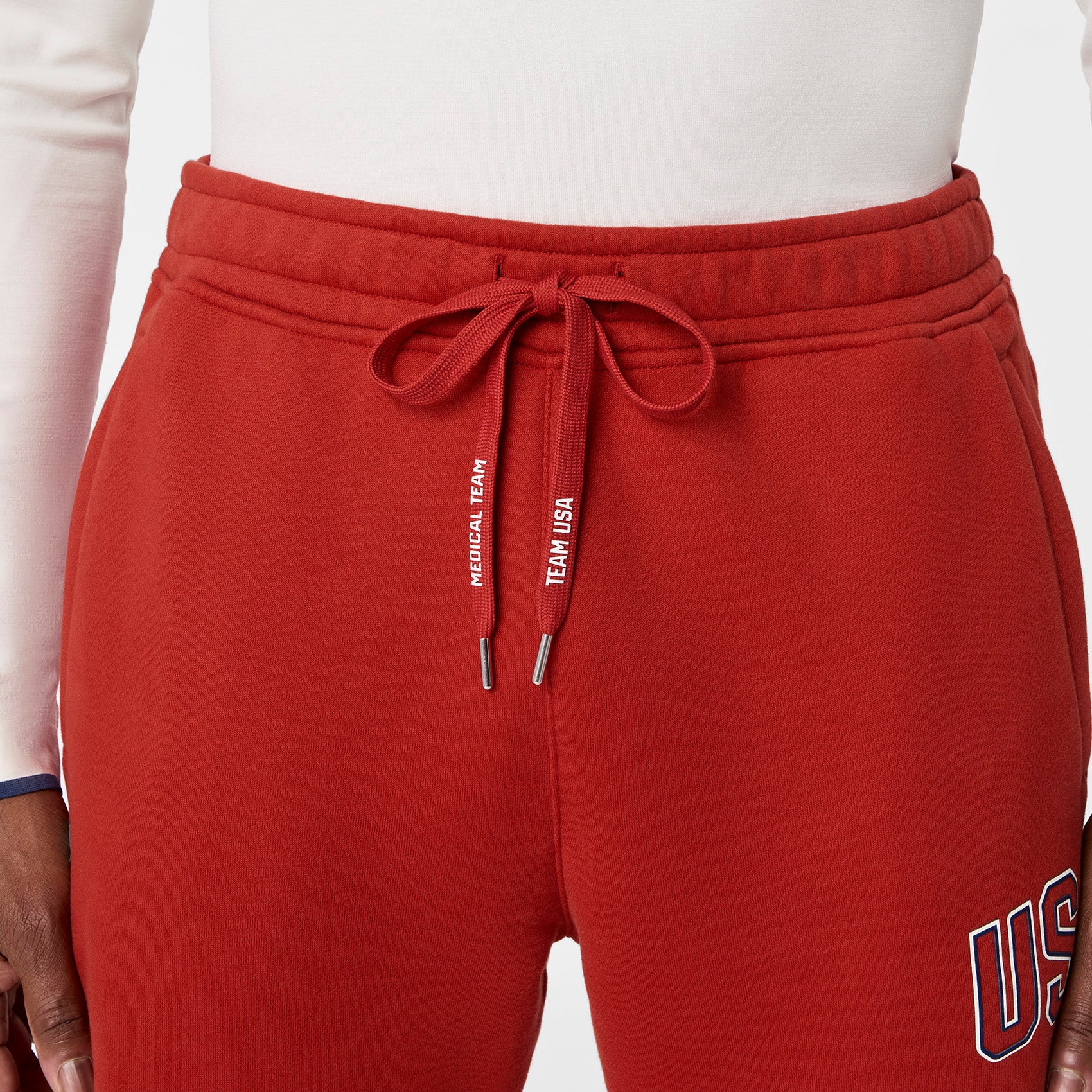 men's Team USA Red FIGS x Team USA Off-Shift - Relaxed Jogger Sweatpants™ - Image 6