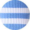 unisex Ceil Blue Stripe FIGS | ArchTek® 15-20 mmHg - Crew Compression Socks - Image 5