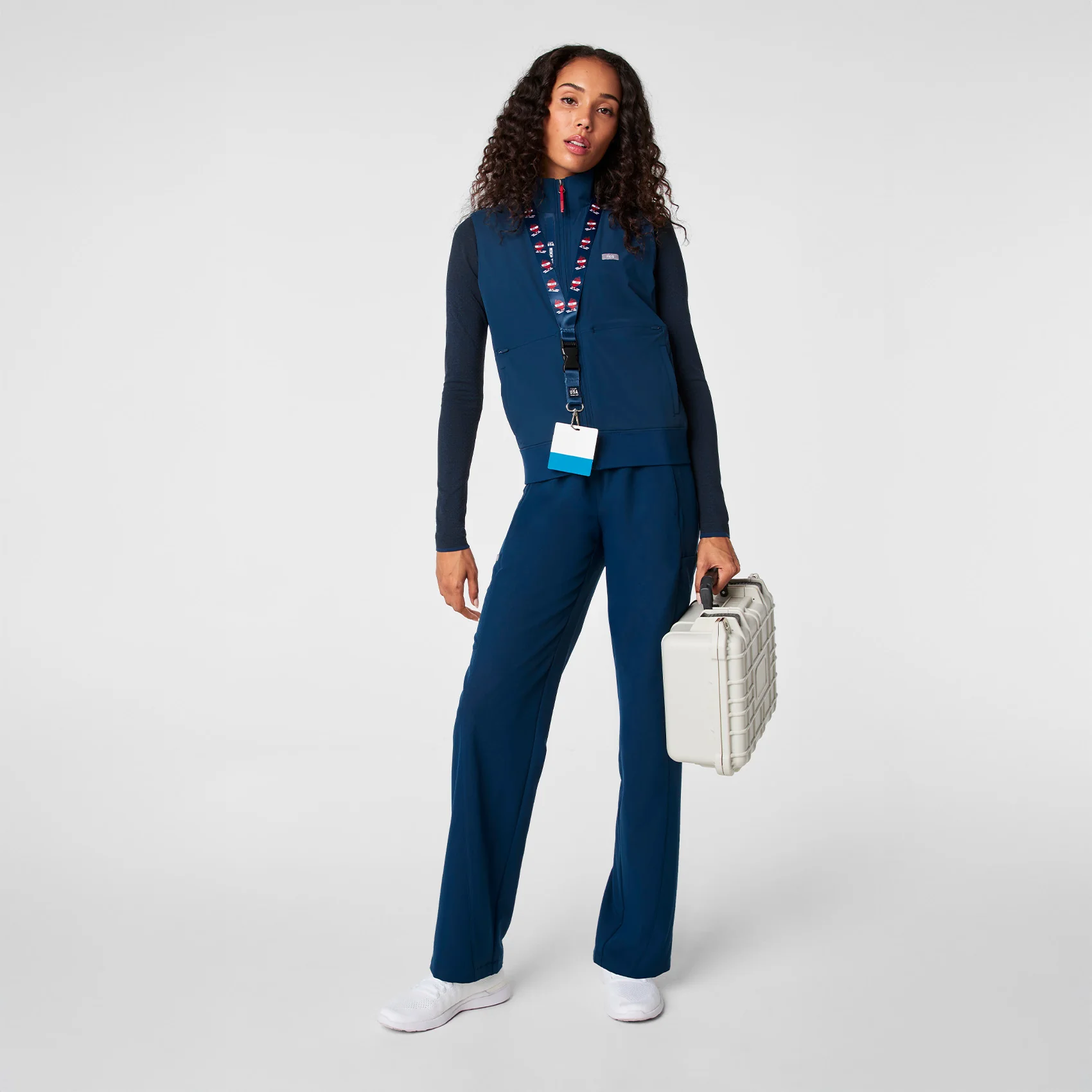Team USA Blue FIGS x Team USA - Lanyard - Image 4