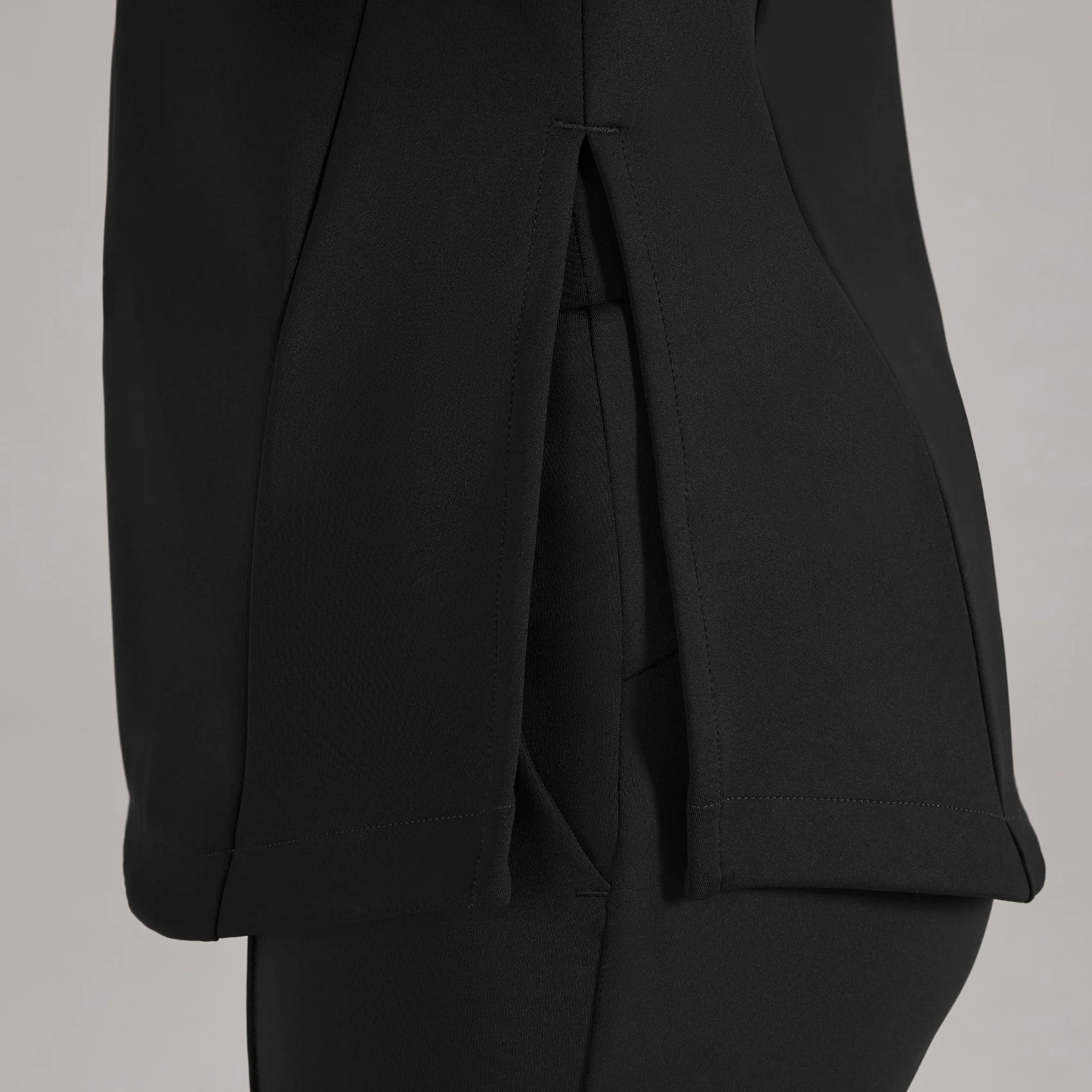 women's Black Alma FORMx Slim Crewneck Tunic - Scrub Top™ - Image 10