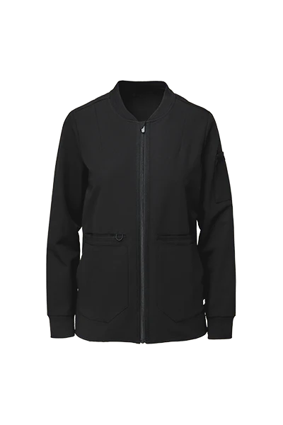 Women's Black Bellery - Scrub Jacket - Image 11