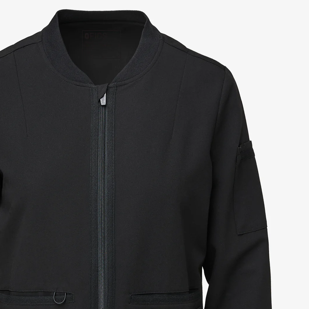 Women's Black Bellery - Scrub Jacket - Image 12