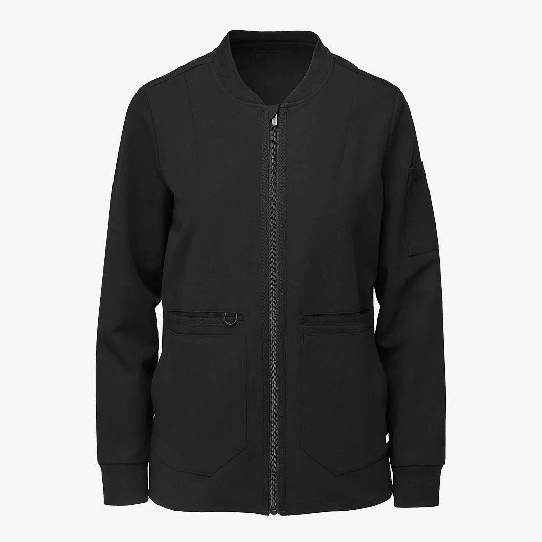 Women's Black Bellery - Scrub Jacket - Image 13