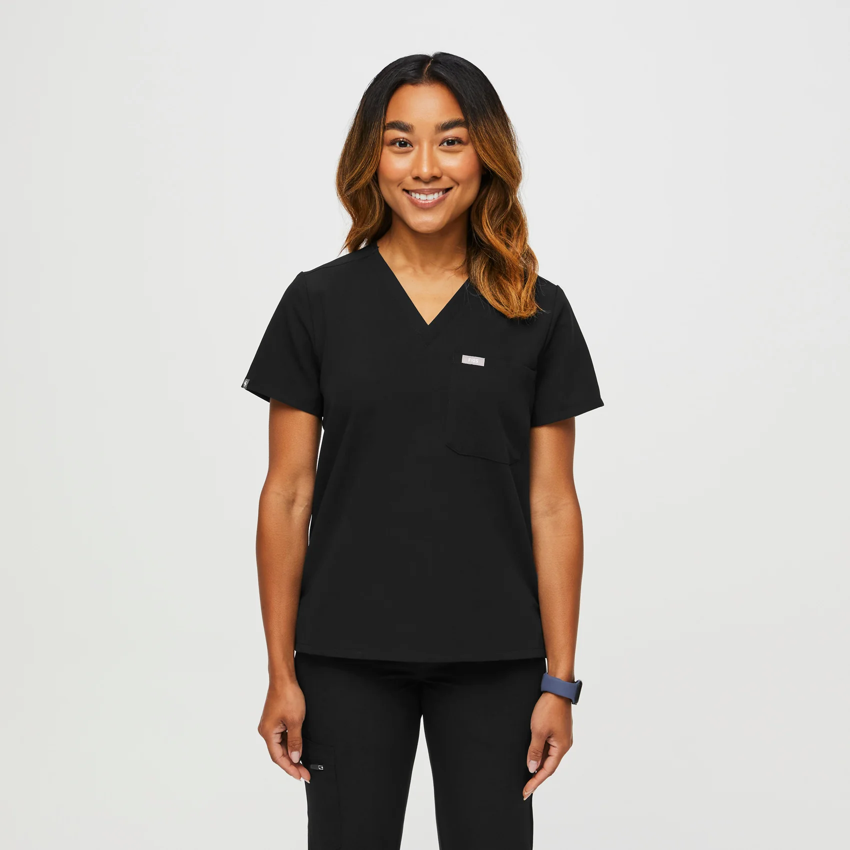 women's Seaglass Catarina Petite - One-Pocket Scrub Top™ - Image 6
