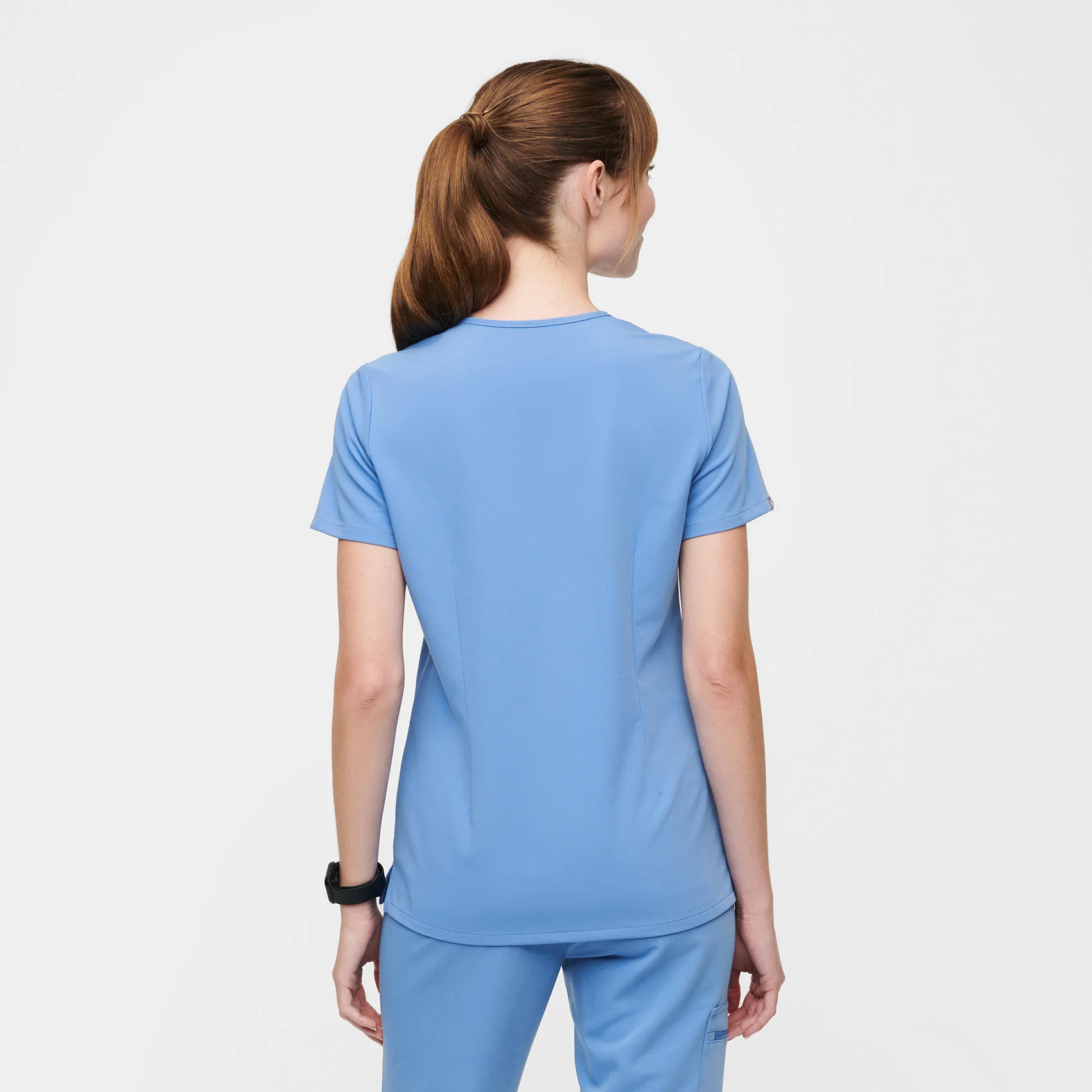Women's Ceil Blue Catarina™ - One-Pocket Scrub Top - Image 4