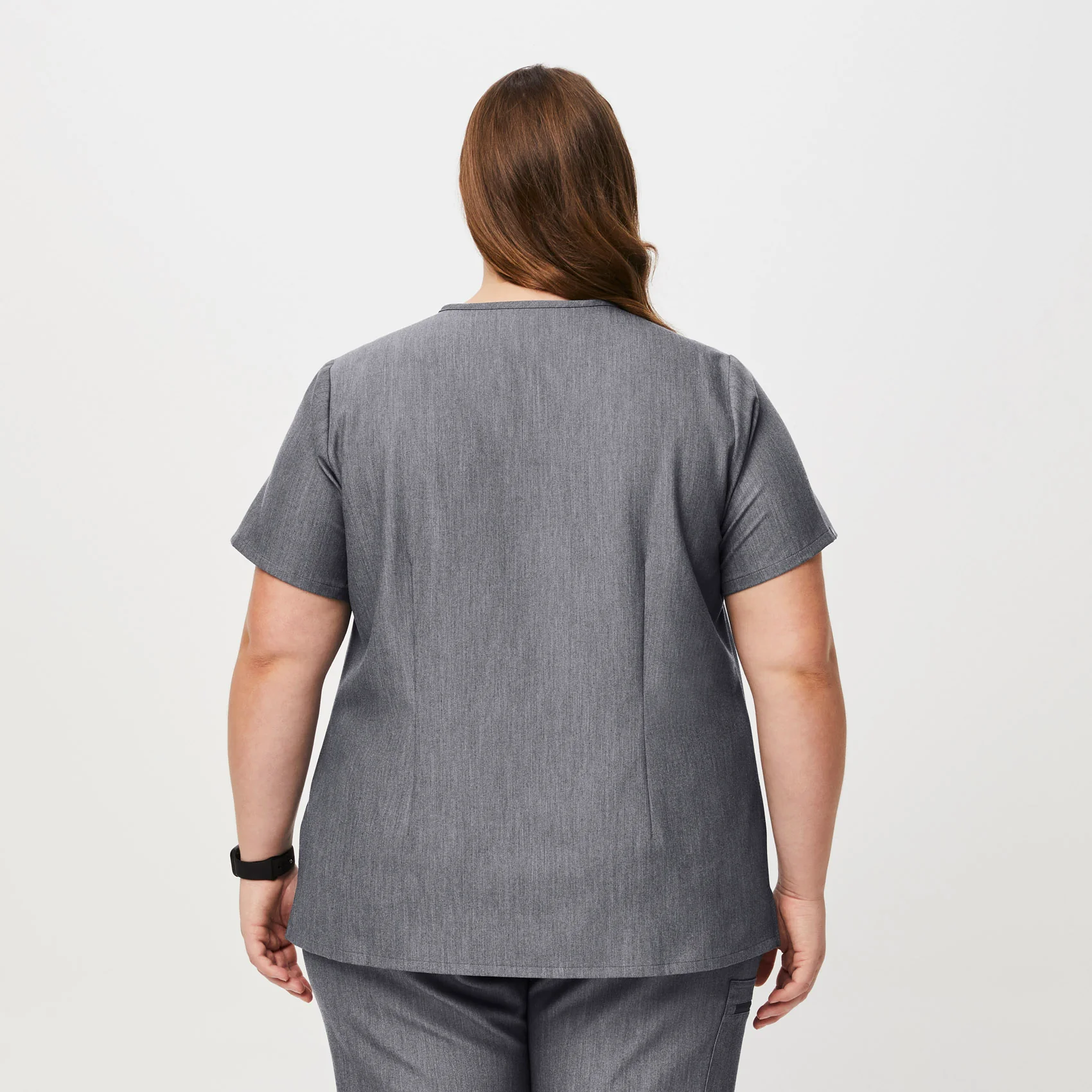 women's Graphite Catarina™- One-Pocket Scrub Top (3XL - 6XL) - Image 4