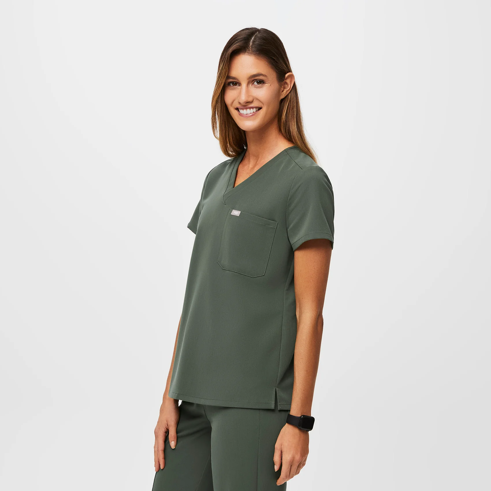 women's Moss Catarina™ - One-Pocket Scrub Top (3XL - 6XL) - Image 2