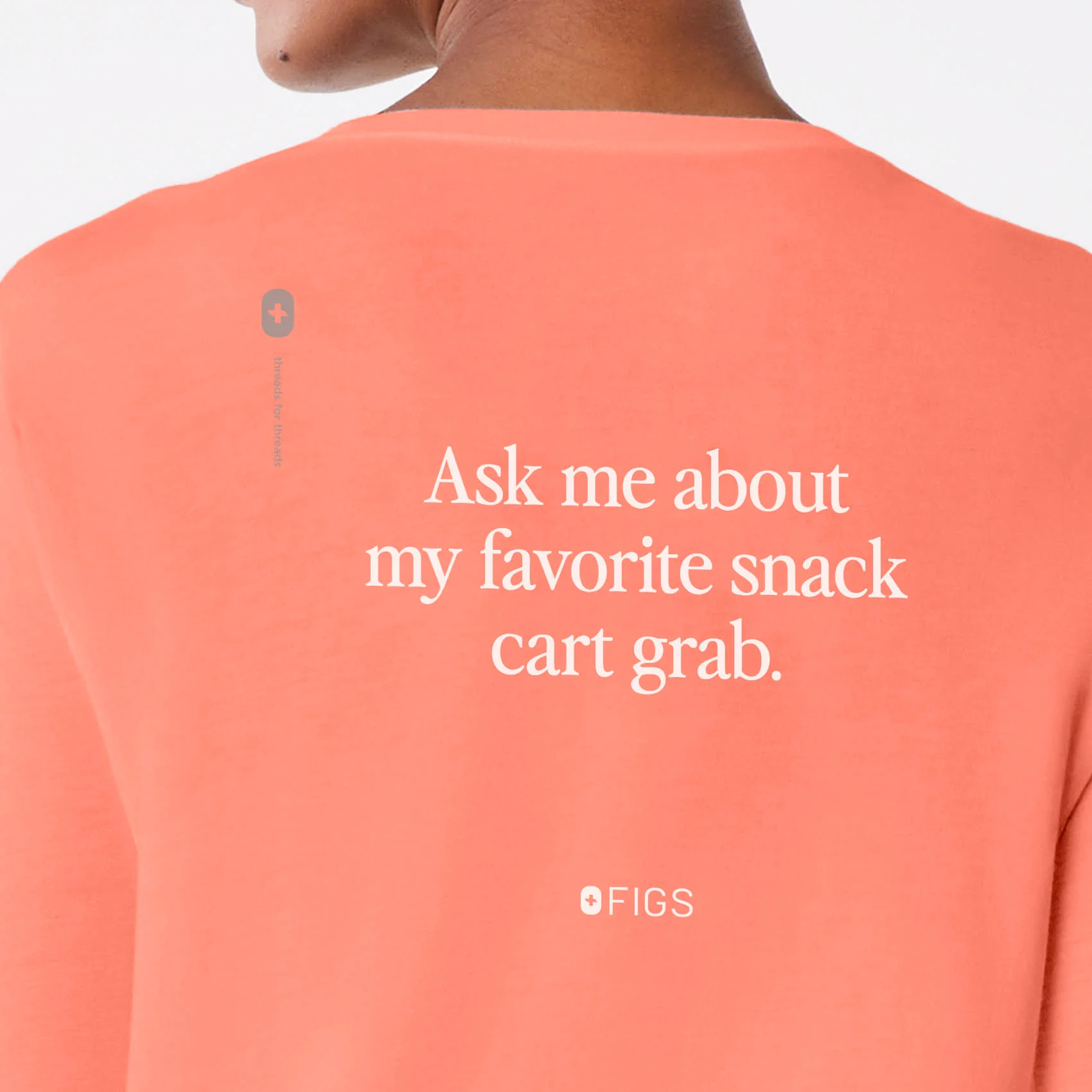 women's Sunset Drift Favorite Snack Supersoft - Longsleeve Underscrub - Image 2