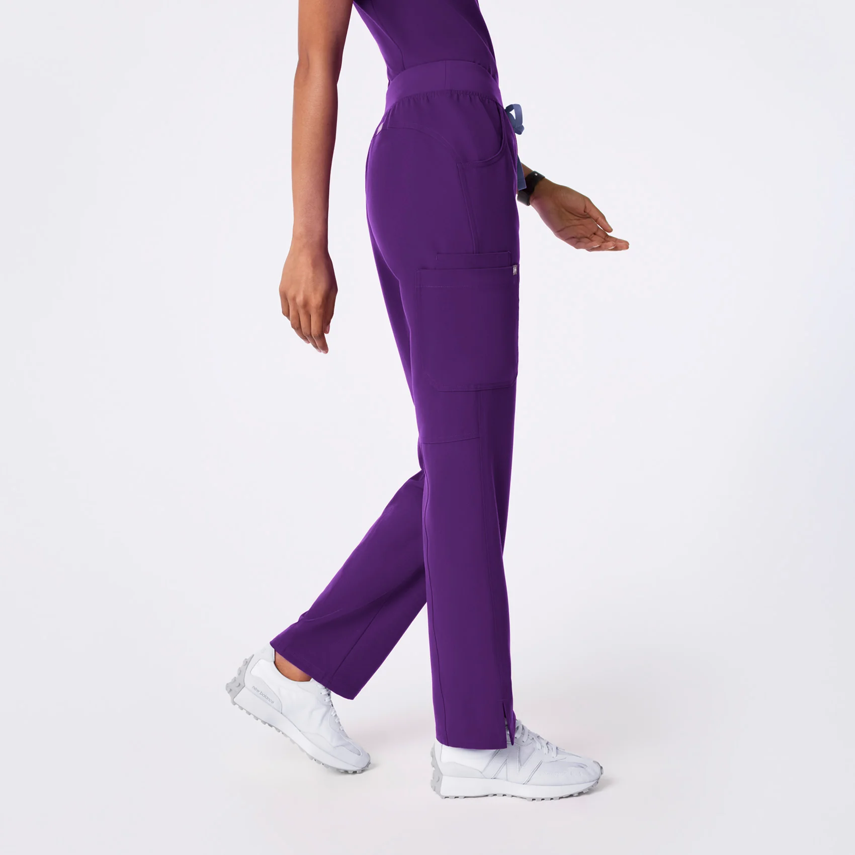 women's Digital Grape Kade - Tall Cargo Scrub Pant™ - Image 3