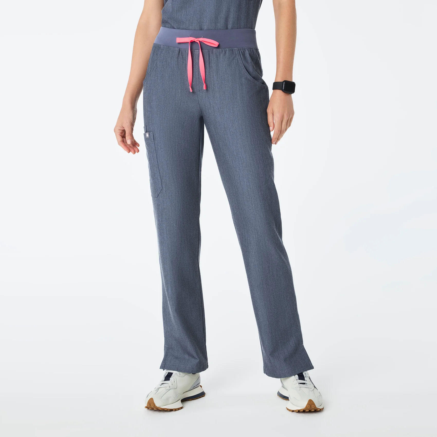 women's Heather Denim Kade - Tall Cargo Scrub Pant™