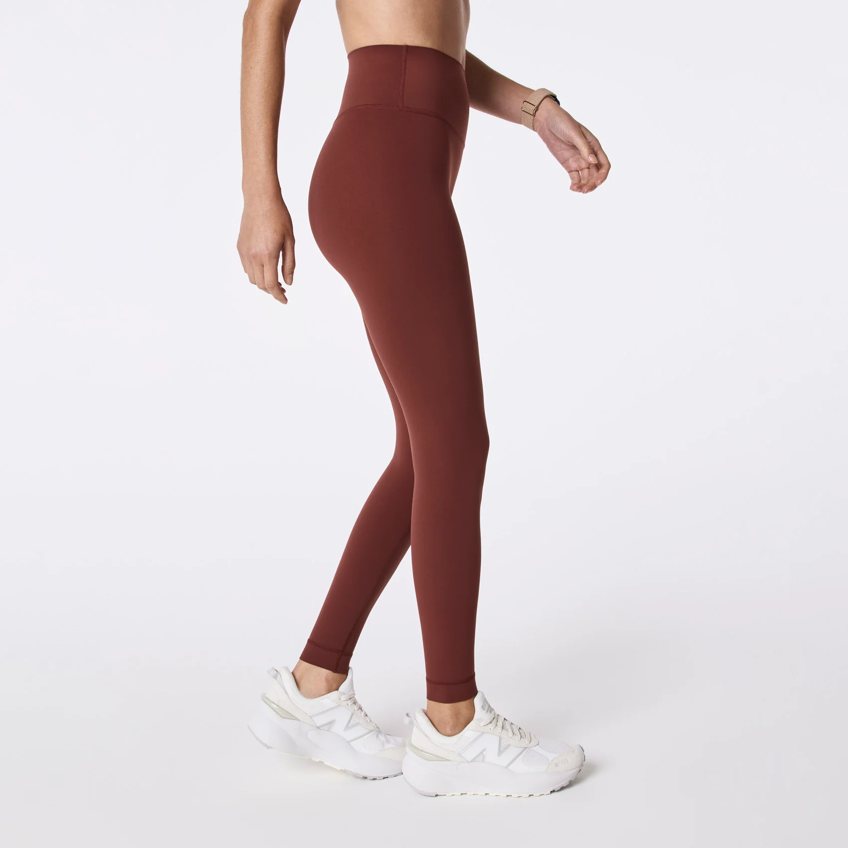 women's Walnut FIGS | SET ACTIVE Breathe High Rise Leggings® - Image 3