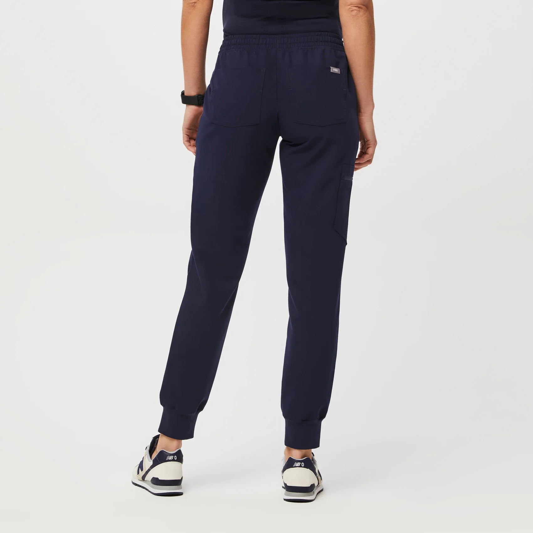 Women's Navy Zamora™ Maternity - Jogger Scrub Pants - Image 4
