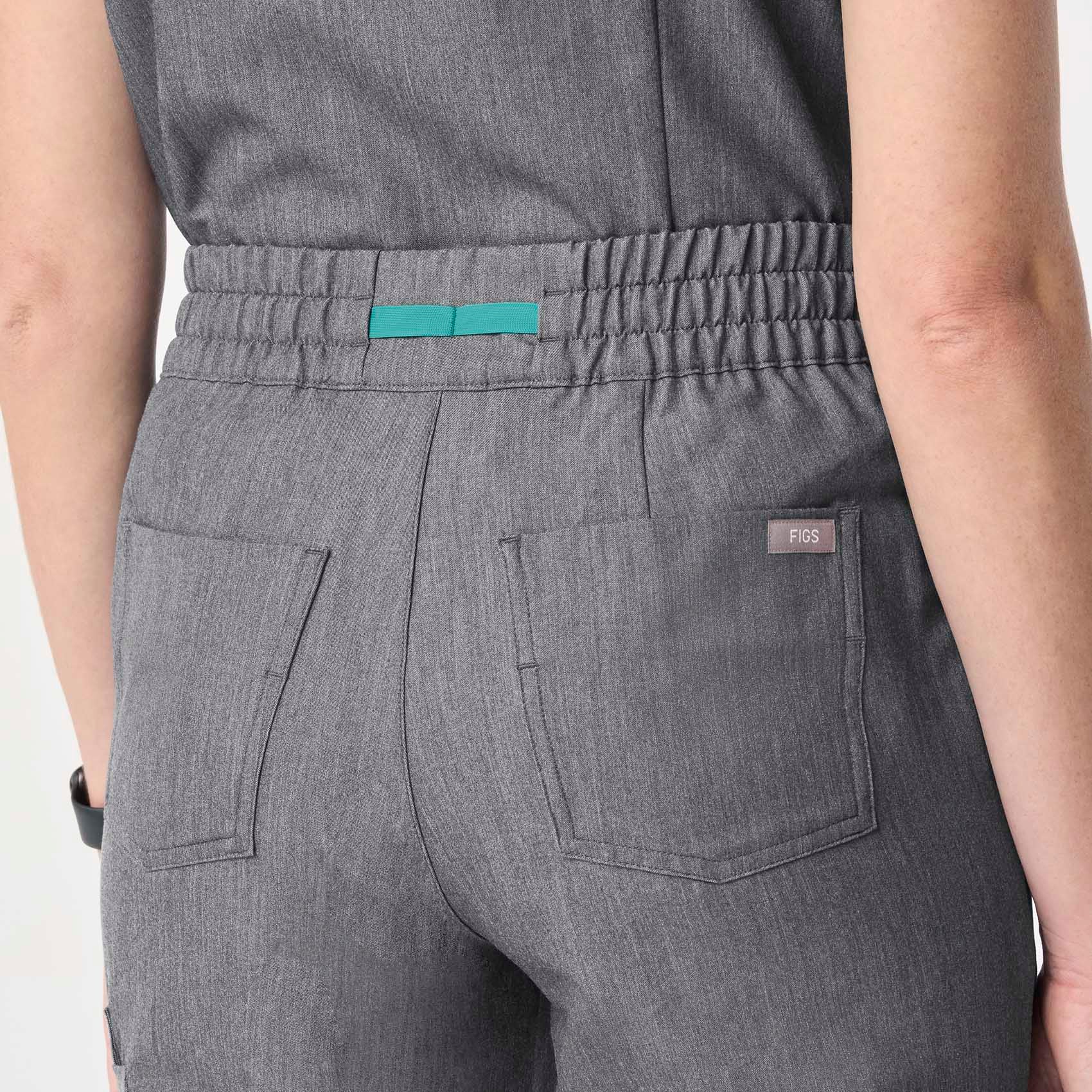 women's Graphite High Waisted Dowa - Scrub Pant - Image 5