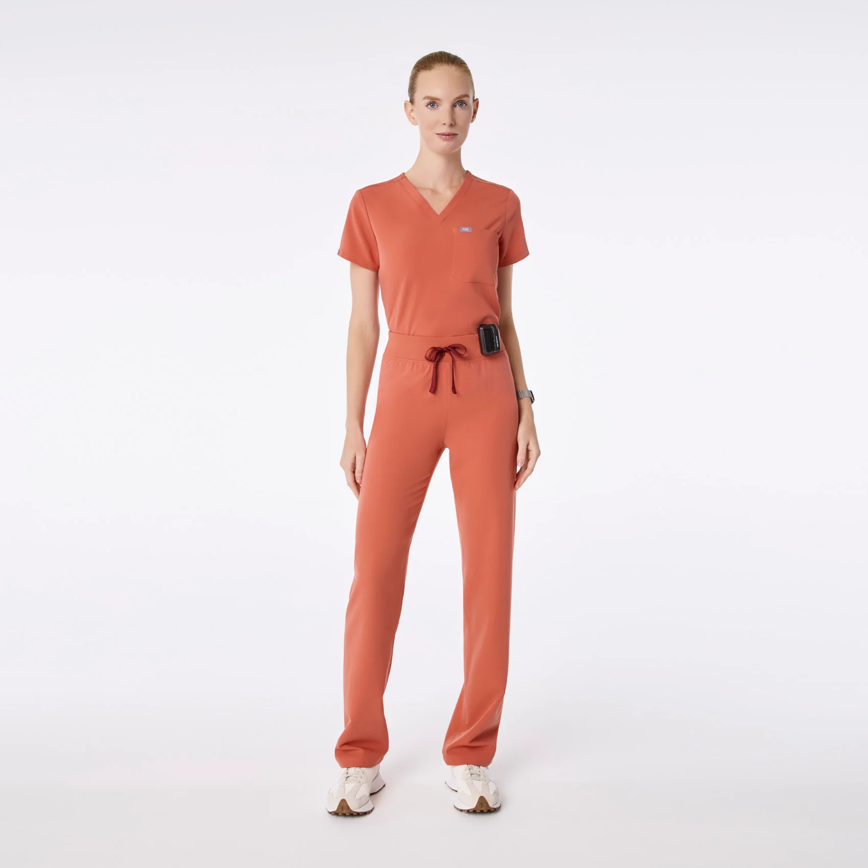 women's Spiced Cider High Waisted Livingston - Basic Scrub Pant™ - Image 2