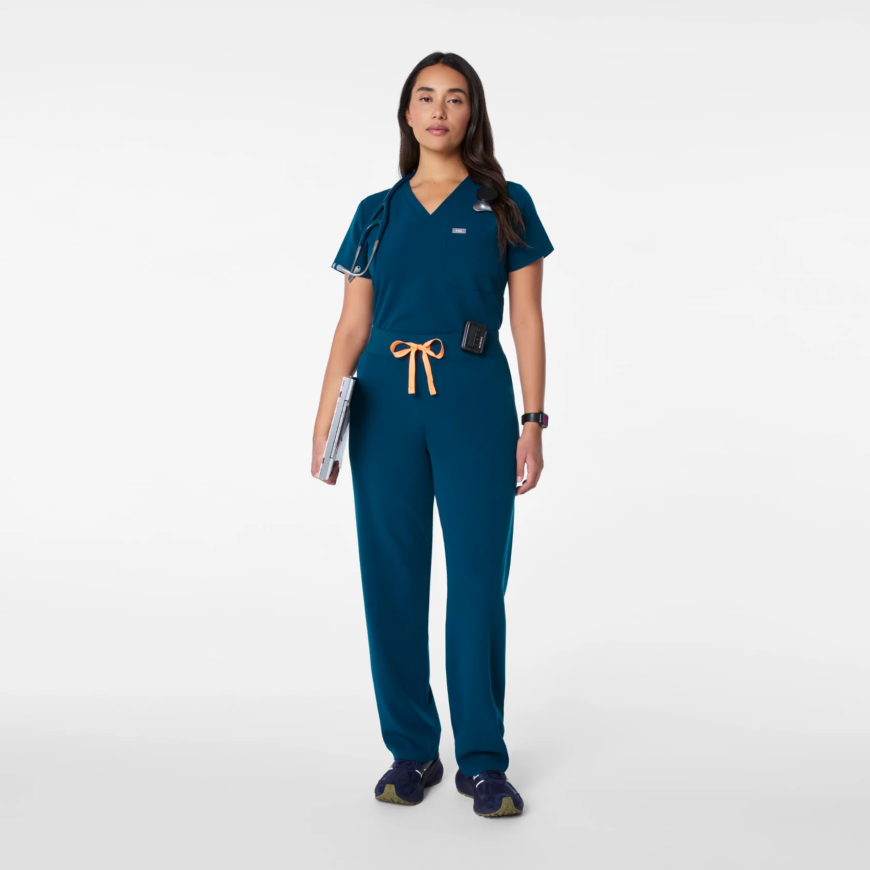 women's Deep Reef High Waisted Livingston - Basic Scrub Pant™ - Image 2