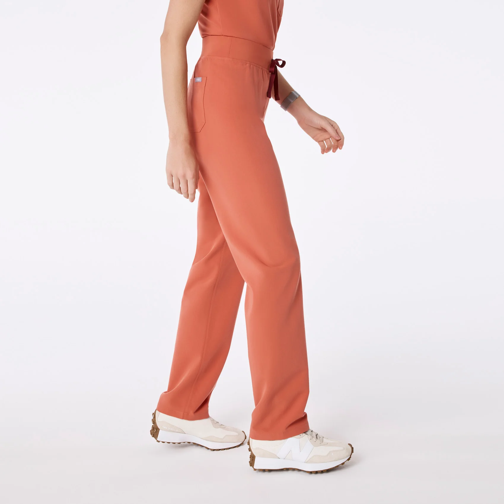 women's Spiced Cider High Waisted Livingston - Tall Basic Scrub Pant™ - Image 3
