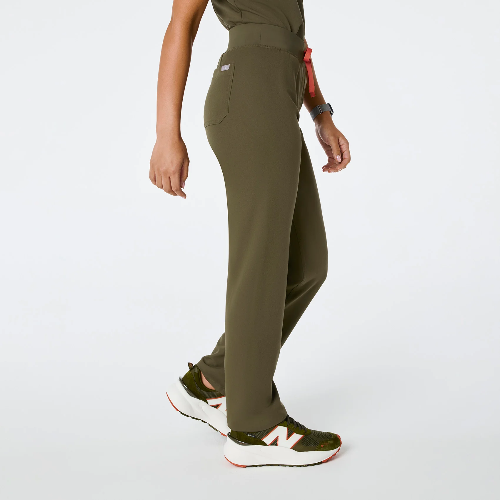 women's Spruce High Waisted Livingston - Tall Basic Scrub Pant™ - Image 3
