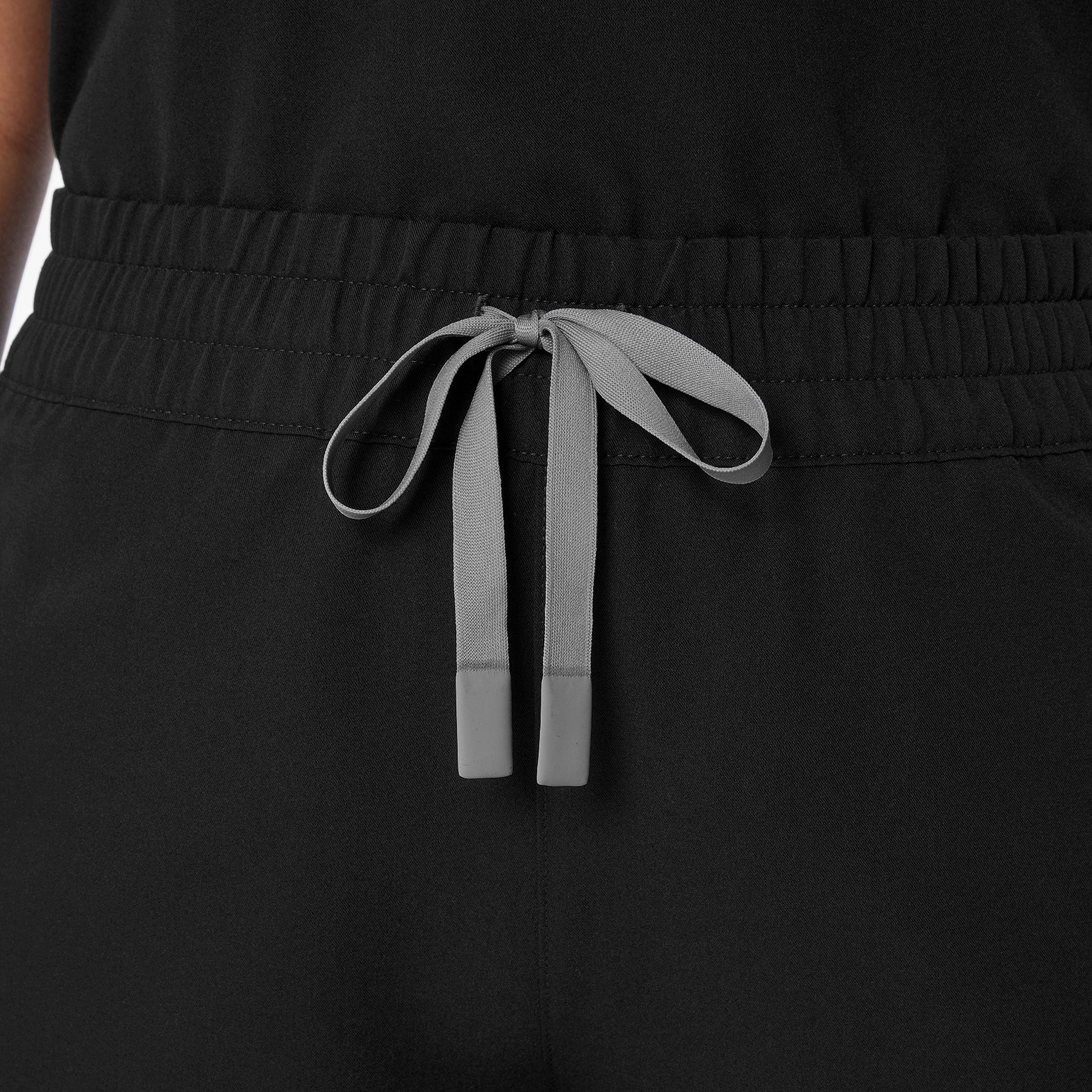women's Black High Waisted Salida Straight Leg - Scrub Pant - Image 5