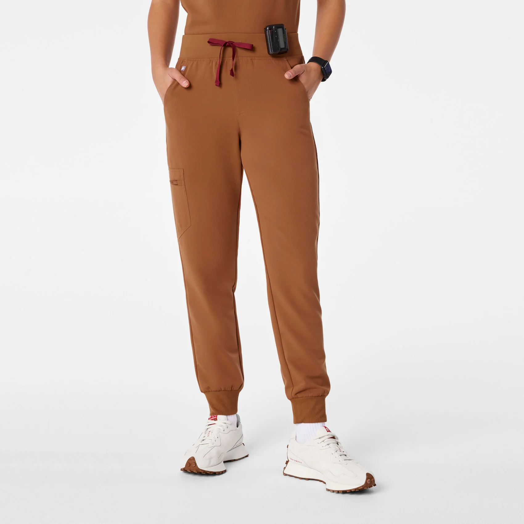women's Mocha High Waisted Zamora - Tall Jogger Scrub Pant™