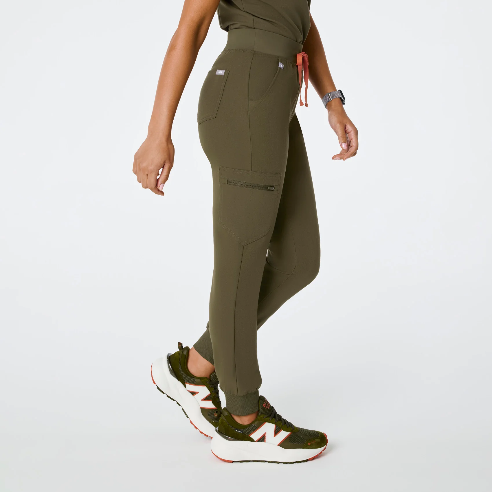 women's Spruce High Waisted Zamora - Tall Jogger Scrub Pant™ - Image 3