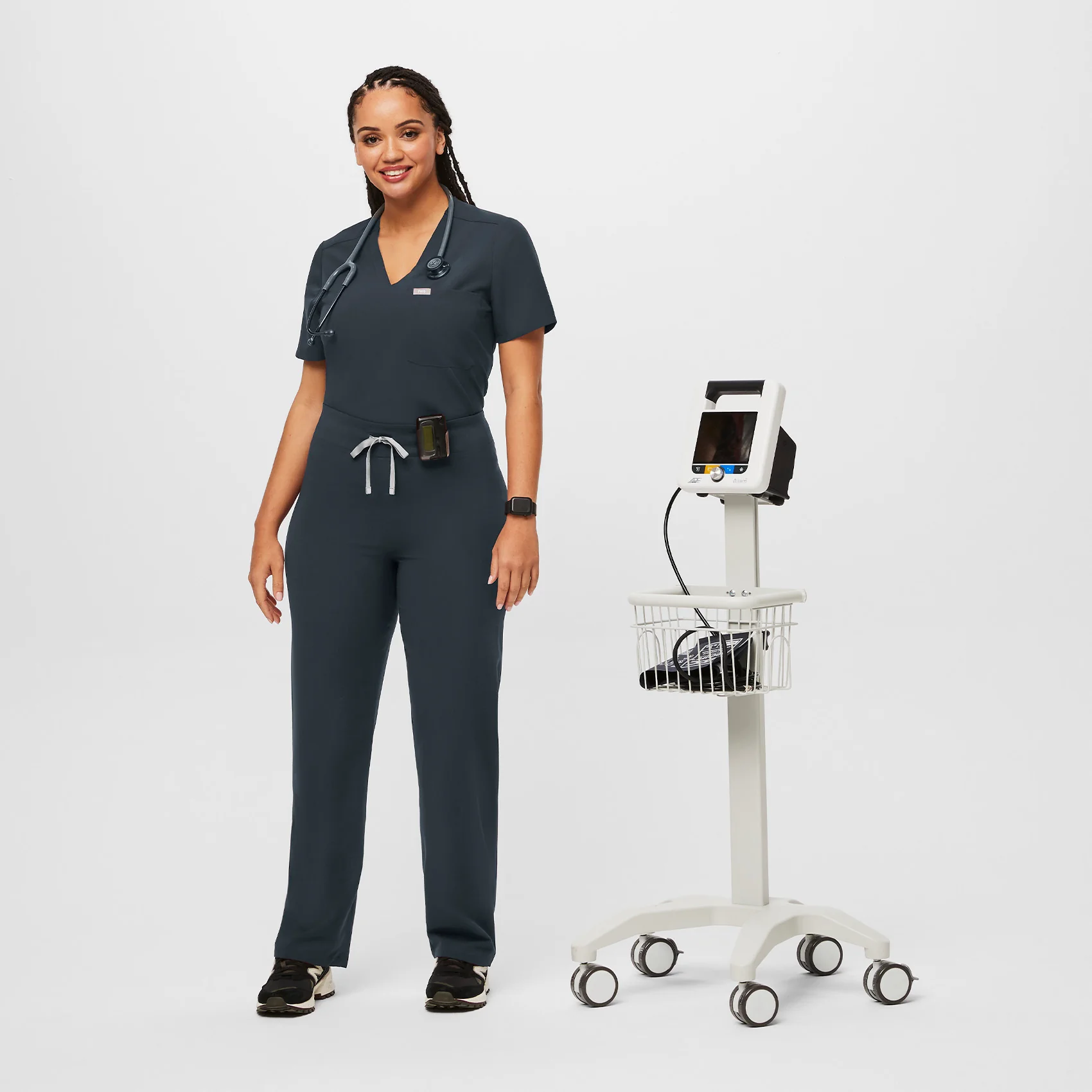 women's Dark Harbor High Waisted Livingston - Basic Scrub Pant™ - Image 2