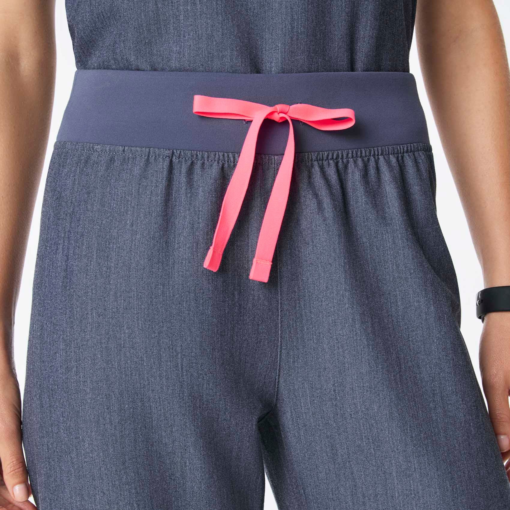 women's Heather Denim High Waisted Livingston - Tall Basic Scrub Pant™ - Image 5