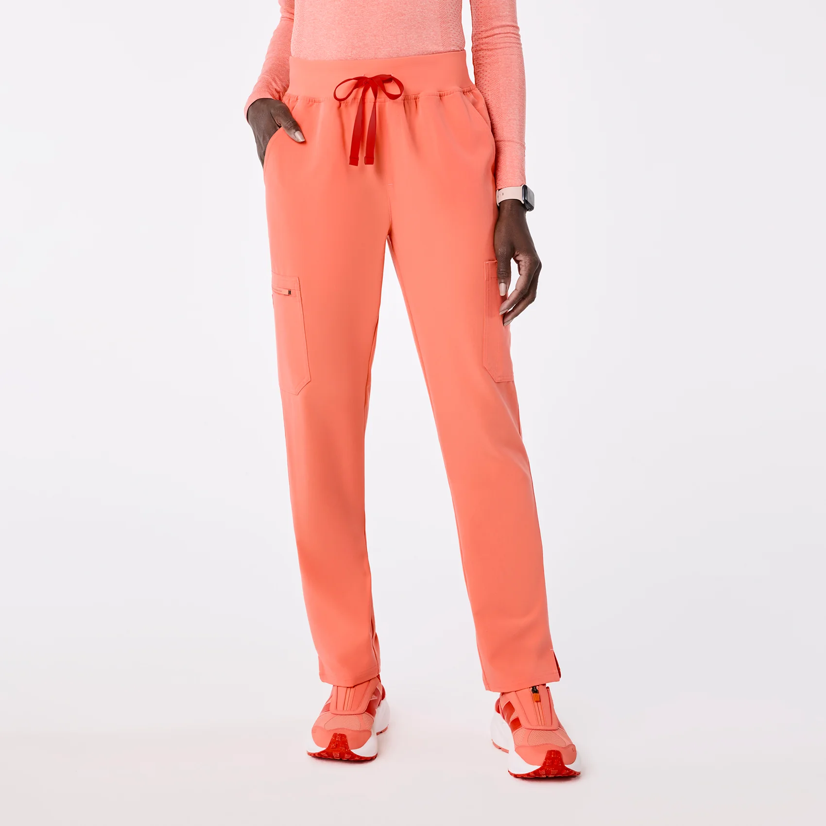 women's Sunset Drift High Waisted Yola - Petite Skinny Scrub Pant™
