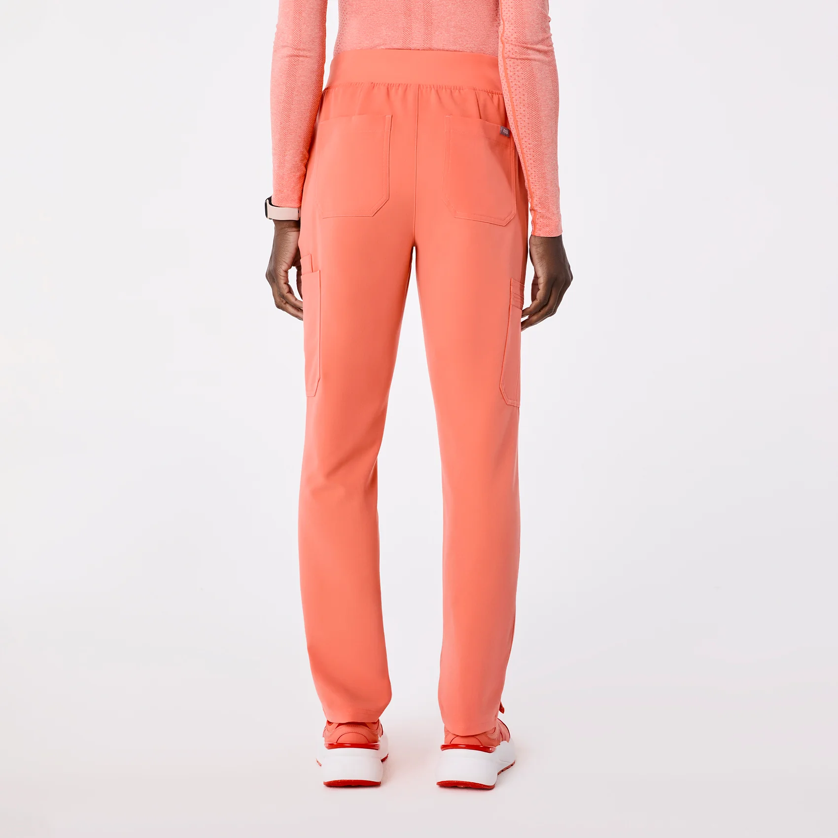 women's Sunset Drift High Waisted Yola - Petite Skinny Scrub Pant™ - Image 4