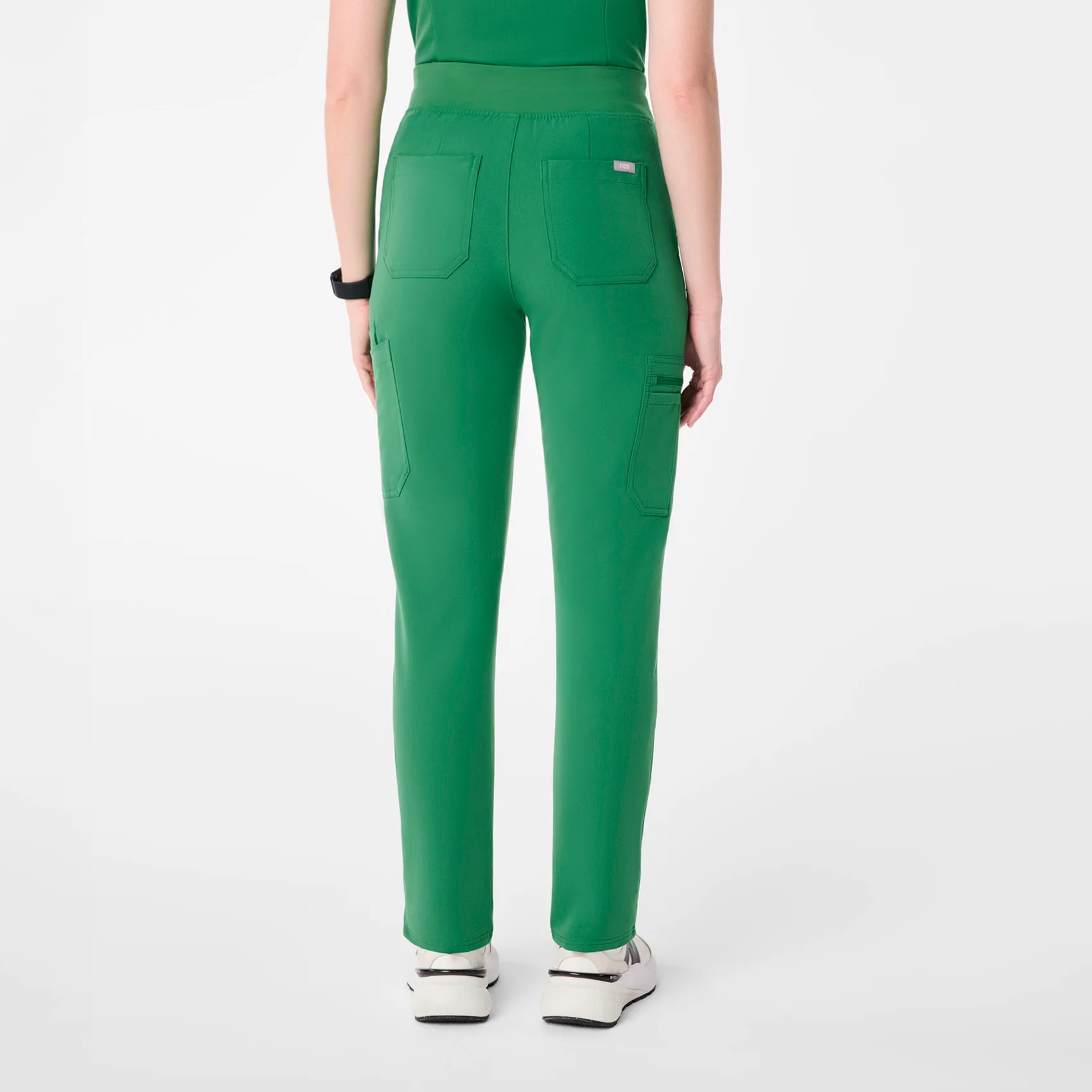 women's Indocyanine Green High Waisted Yola - Tall Skinny Scrub Pant™ - Image 4