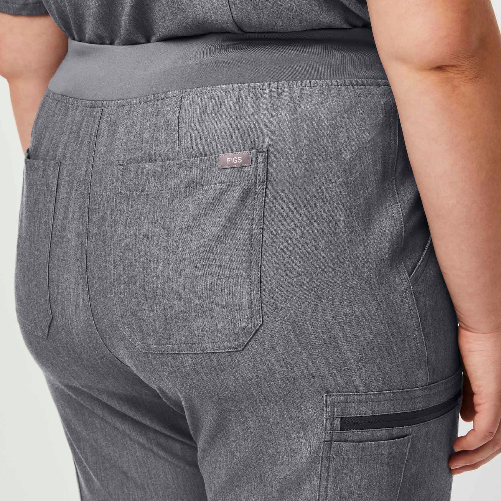 women's Graphite High Waisted Yola™ - Tall Skinny Scrub Pants (3XL - 6XL) - Image 6