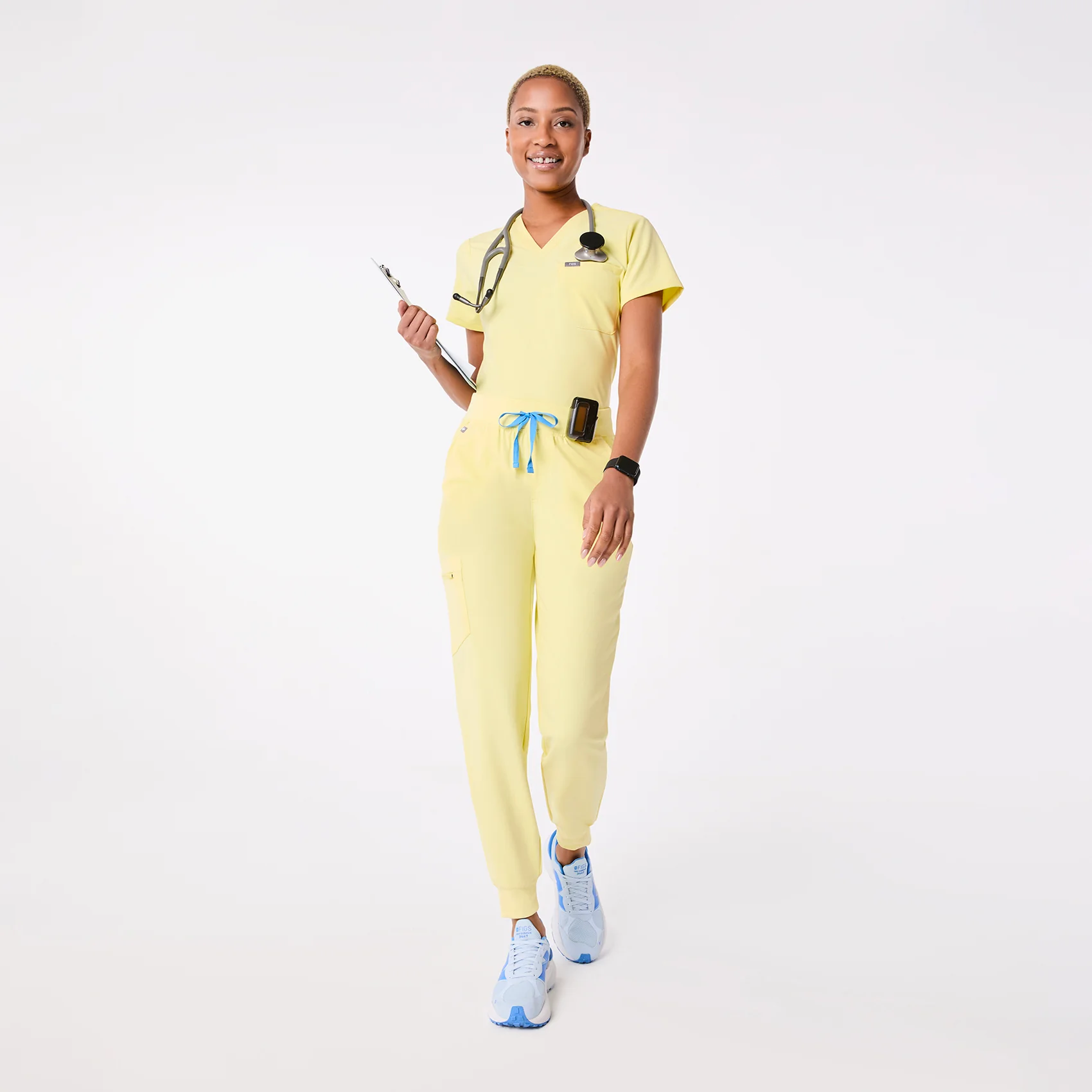 women's Sunlight High Waisted Zamora - Petite Jogger Scrub Pant™ - Image 2